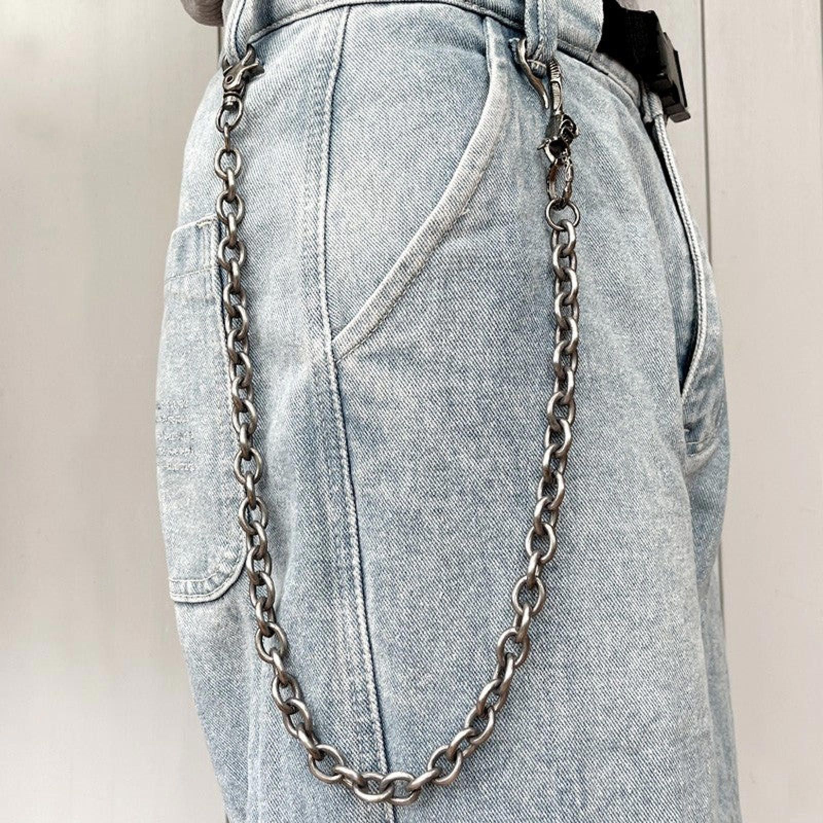Jewelry Death Reaper Wallet Chain, Pants Chain Size ONE SIZE - 2 Thumbnail