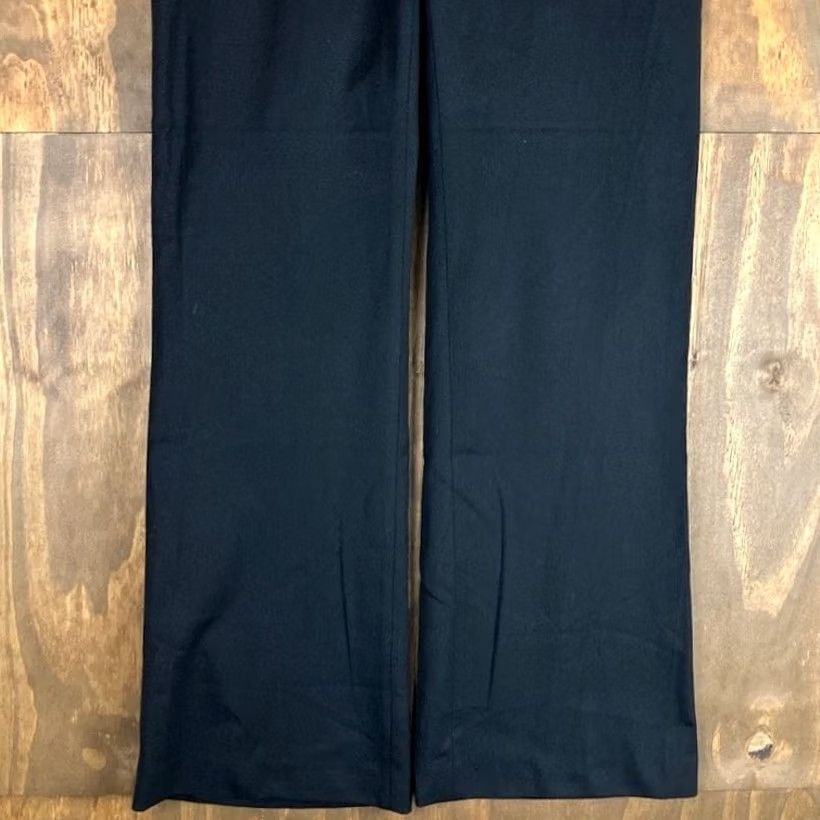 Banana Republic Banana Republic Womens Pants Black High Rise Jackson Fit Wool Blend Stretch 8 Pants Size 30" / US 8 / IT 44 - 3 Thumbnail