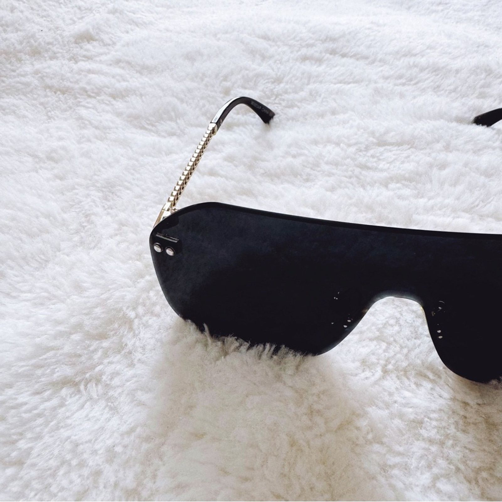 Other Piper Black Single-Lens Sunglasses Size ONE SIZE - 3 Thumbnail