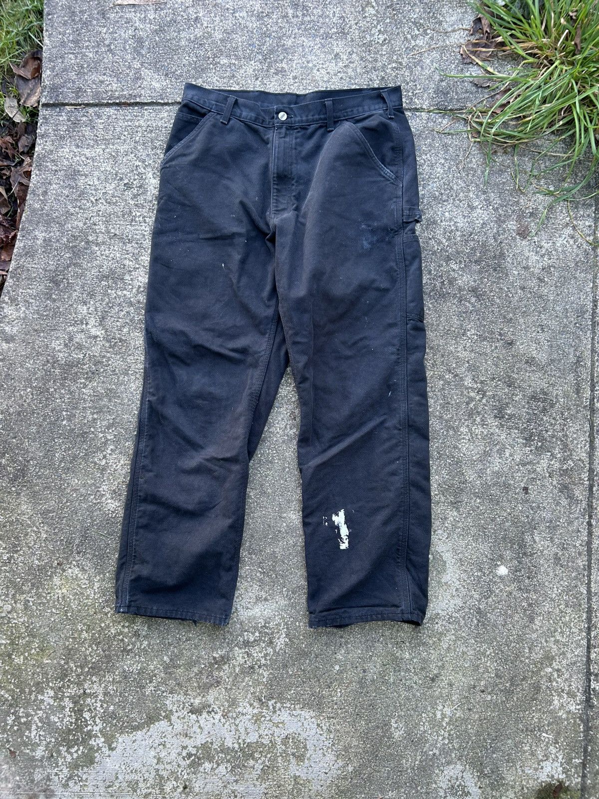 Carhartt Baggy Black Carhartt Pants Size US 36 / EU 52 - 1 Thumbnail