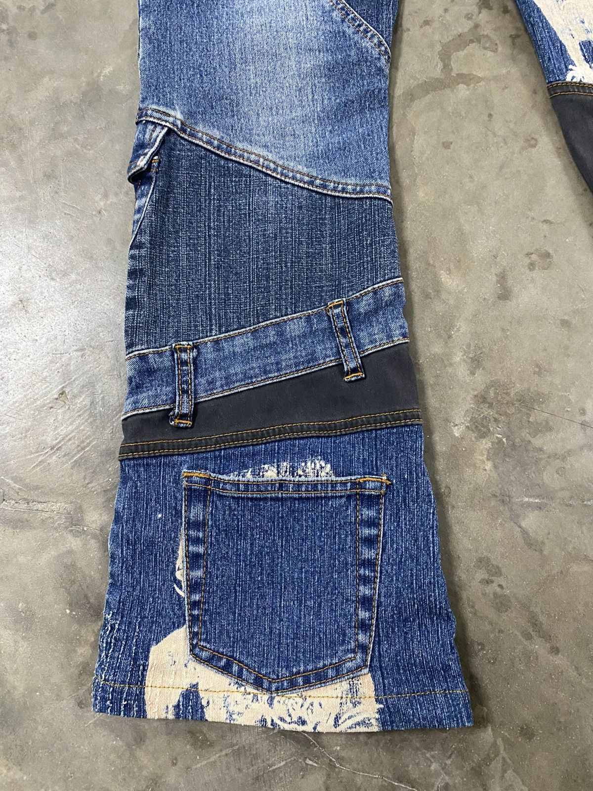 Hysteric Glamour × If Six Was Nine × Tornado Mart Flare Jeans Haphazard Jeans Flared Very Rare @265 Size US 28 / EU 44 - 11 Thumbnail