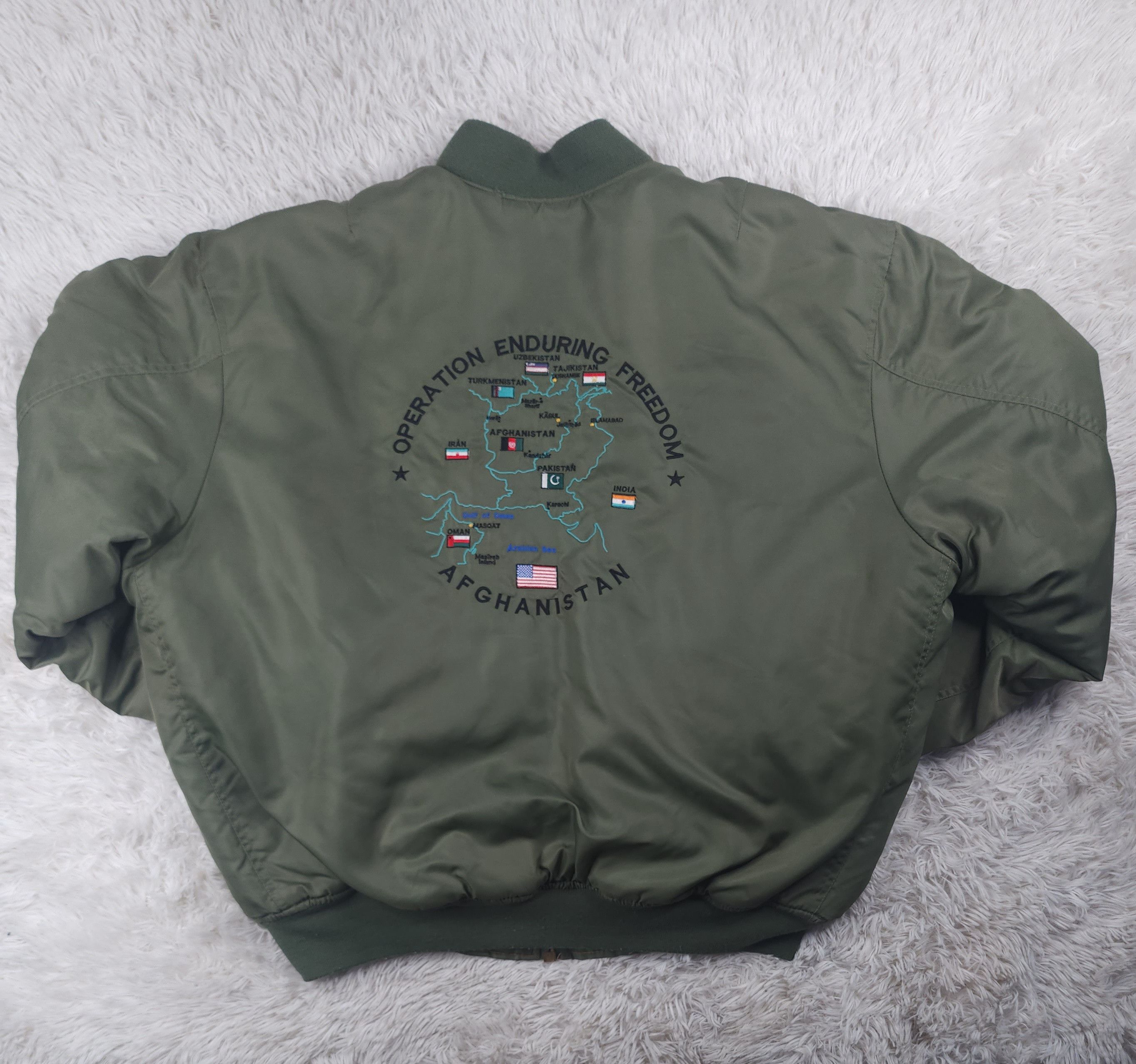 Other Vtg Operation Enduring Freedom anti terrorist team jacket Size US L / EU 52-54 / 3 - 6 Thumbnail