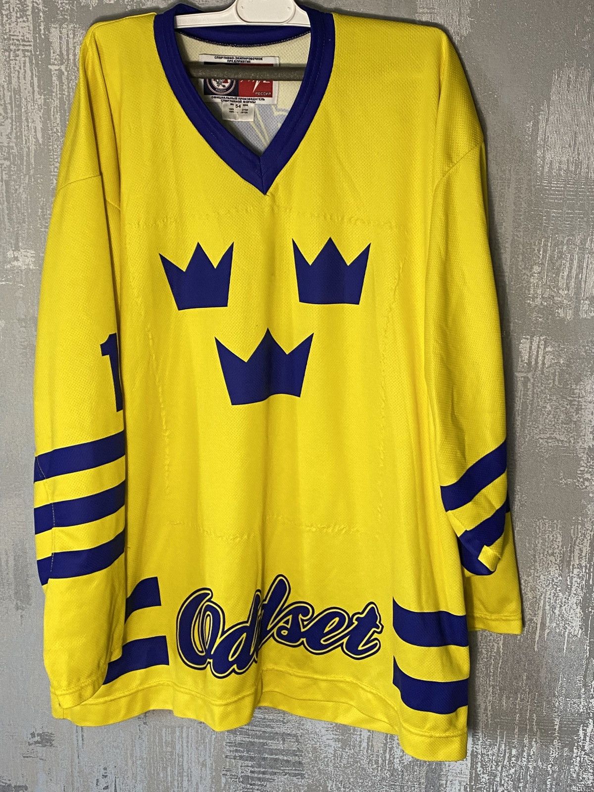 NHL × Vintage Vintage Sweden Hockey Jersey 13 Sundin National Team Size US L / EU 52-54 / 3 - 1 Thumbnail