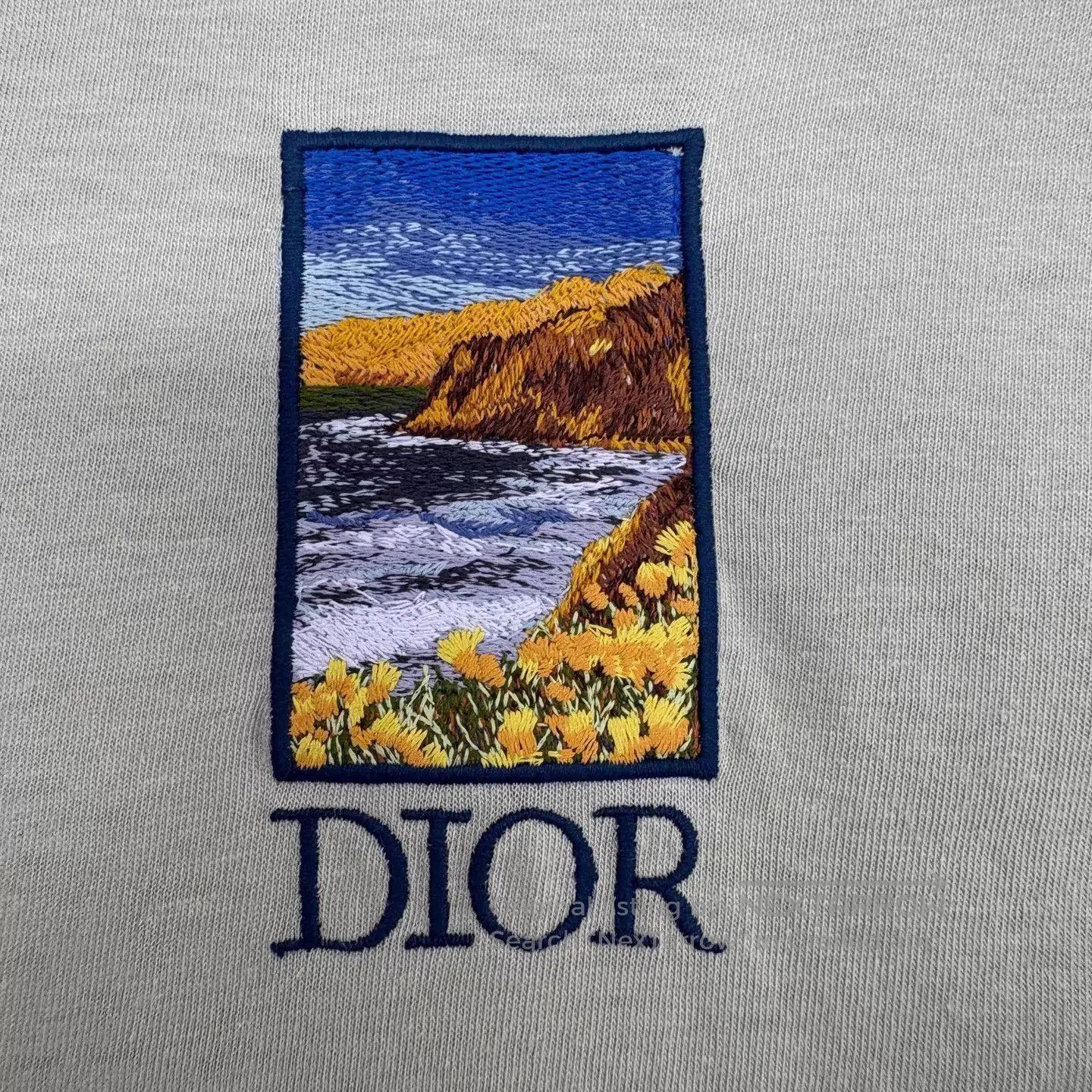 Dior Green Short-Sleeve Graphic T-Shirt. Size US S / EU 44-46 / 1 - 4 Thumbnail