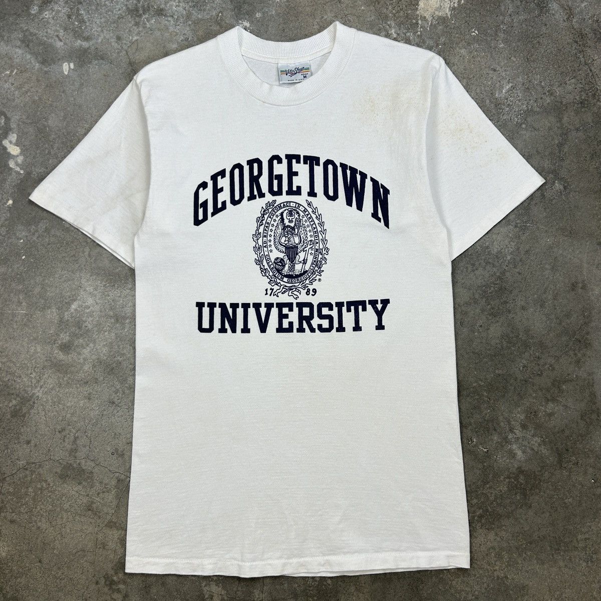 Vintage 1980-90s Georgetown University Size US S / EU 44-46 / 1 - 1 Thumbnail