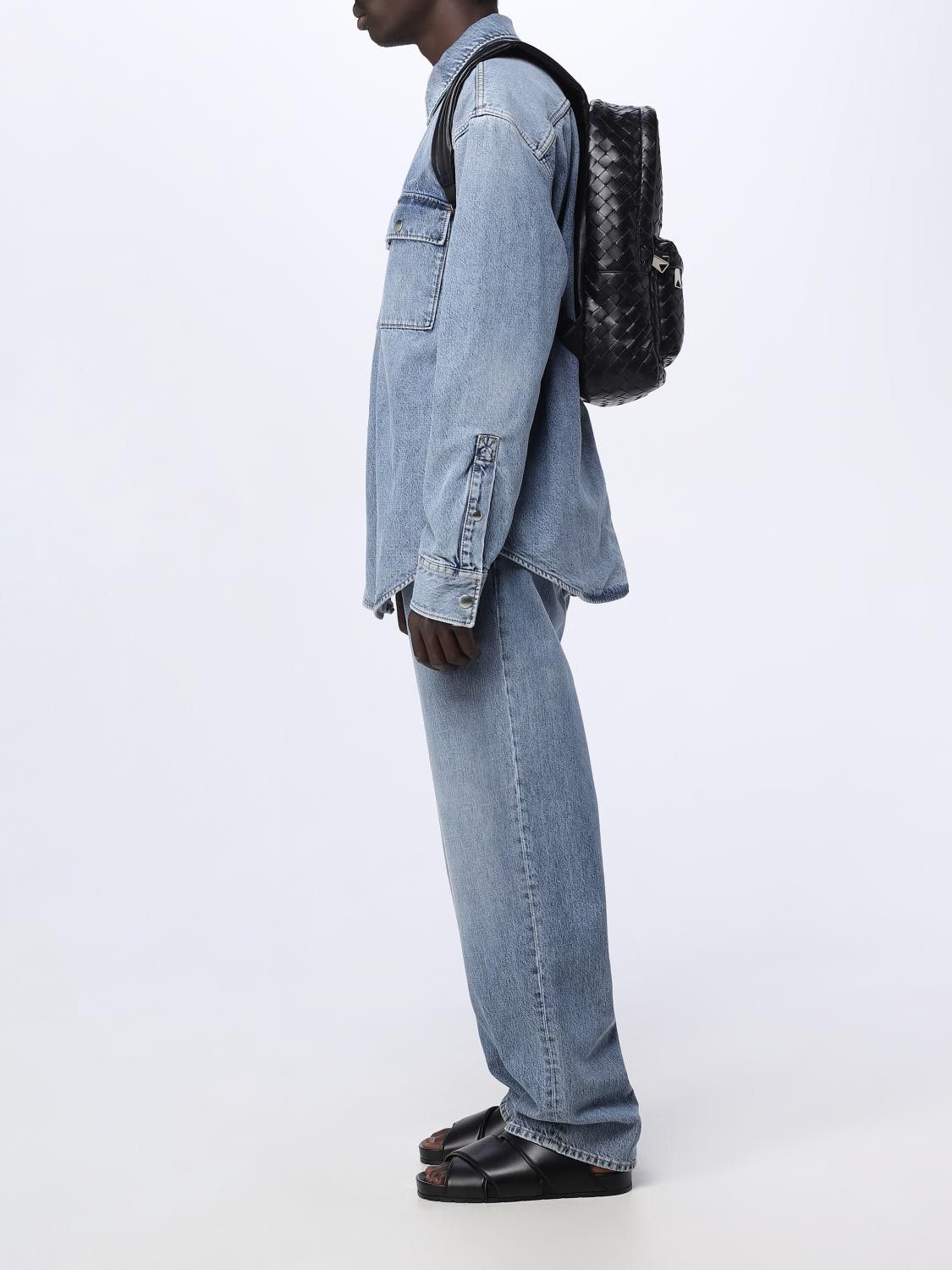 Bottega Veneta o1y0526 Denim Jacket in Blue Size US S / EU 44-46 / 1 - 6 Thumbnail