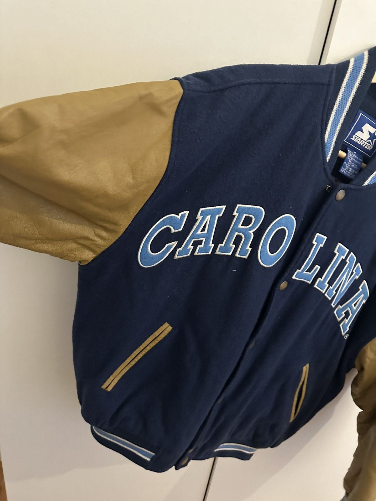 Starter Starter Jacke North Carolina Size M Lederjacke Jacket Size US M / EU 48-50 / 2 - 6 Thumbnail
