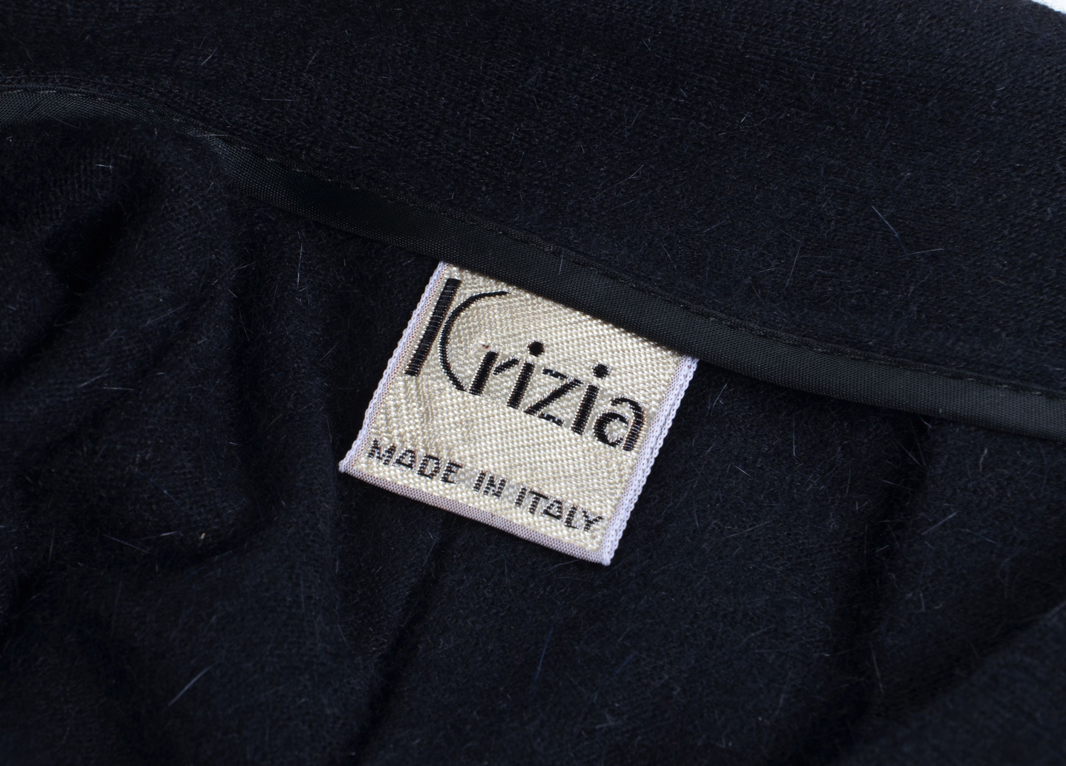 Krizia Vintage Krizia Wool Angora Pleated Culottes Pants Size 26" / US 2 / IT 38 - 8 Thumbnail