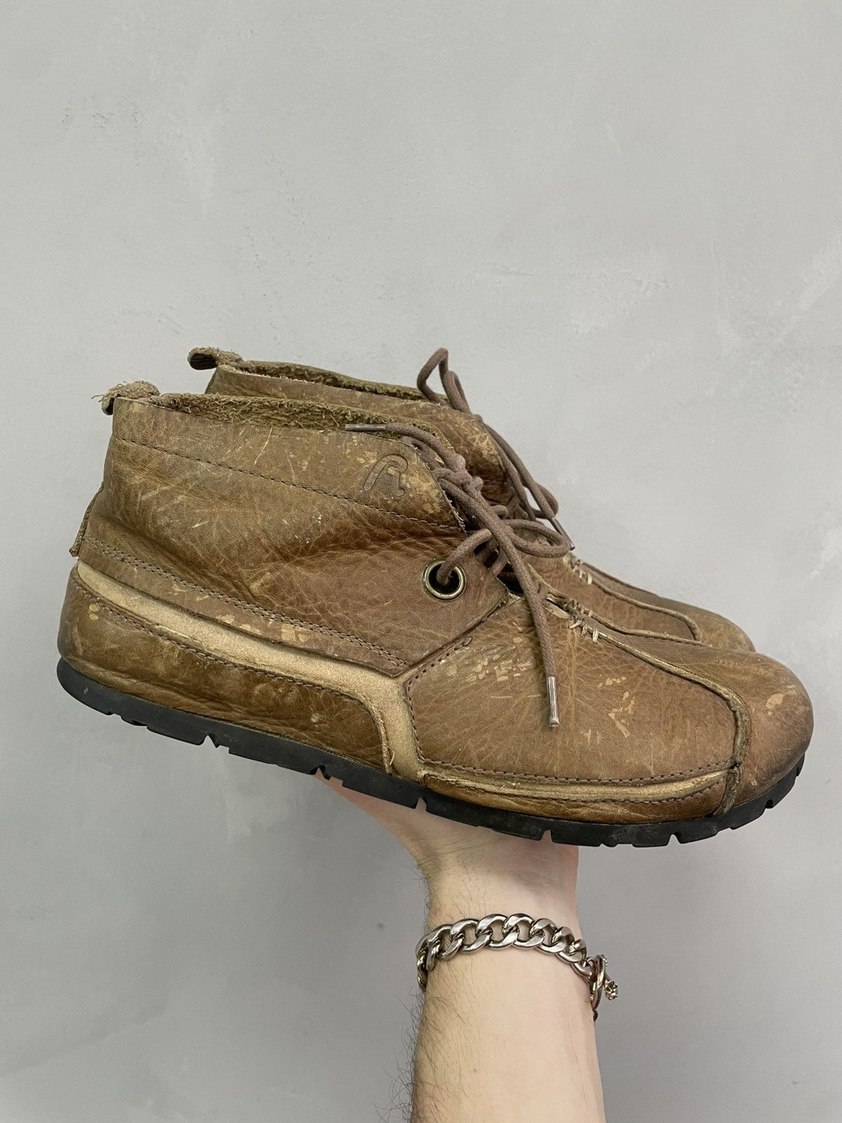 Japanese Brand 90s Vintage Leather Cowboy Leather Boots A.s. 98 shoes Size US 10 / EU 43 - 2 Thumbnail