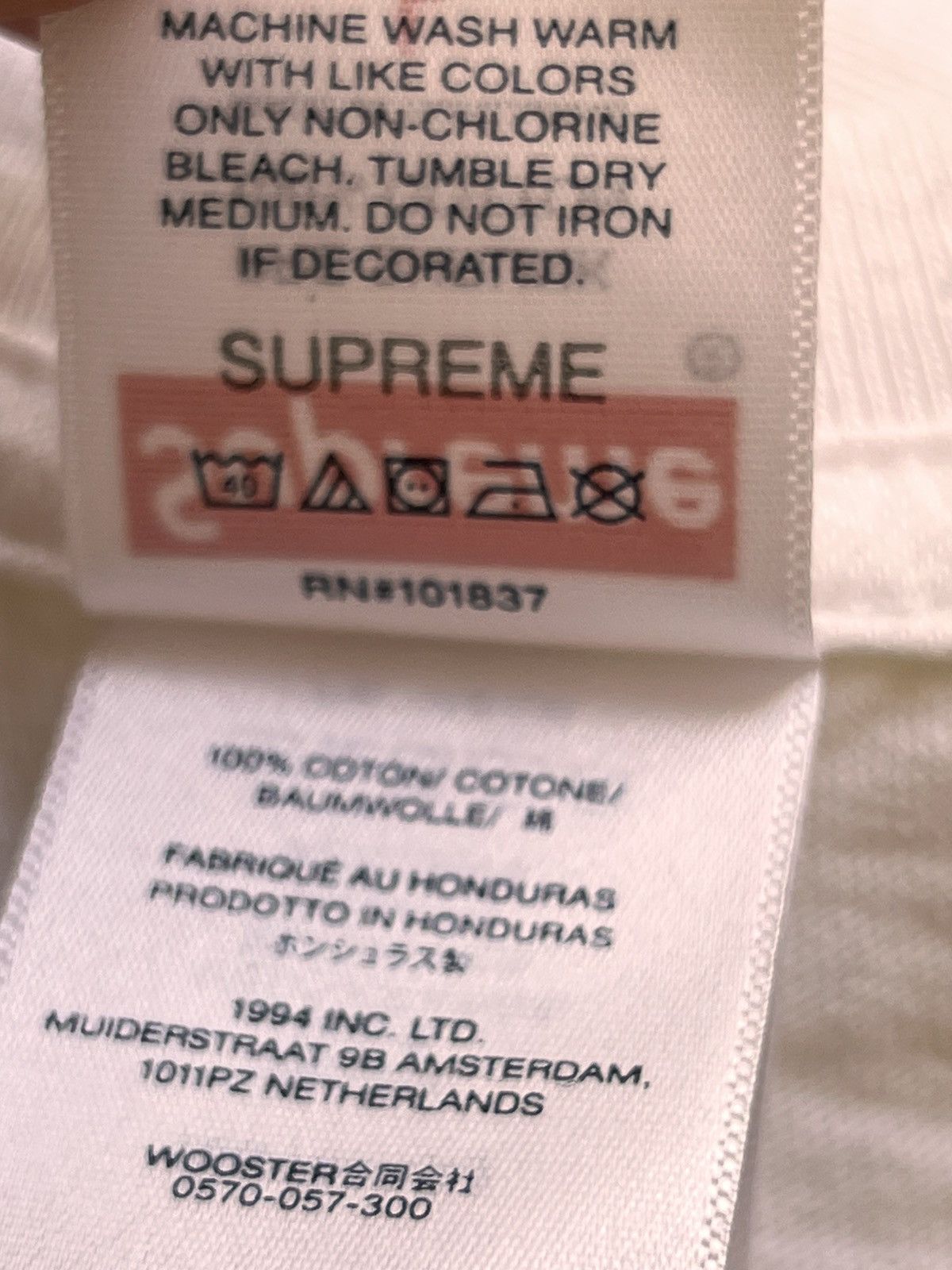 Supreme L Supreme Tyler the Creator Photo Tee White t-shirt rap merc Size US L / EU 52-54 / 3 - 21 Thumbnail