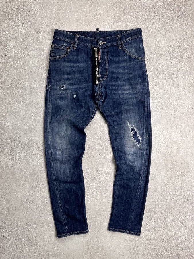 Dsquared2 × Vintage Vintage Dsquared2 Baggy Archival Denim Pants 32 Size US 32 / EU 48 - 1 Thumbnail