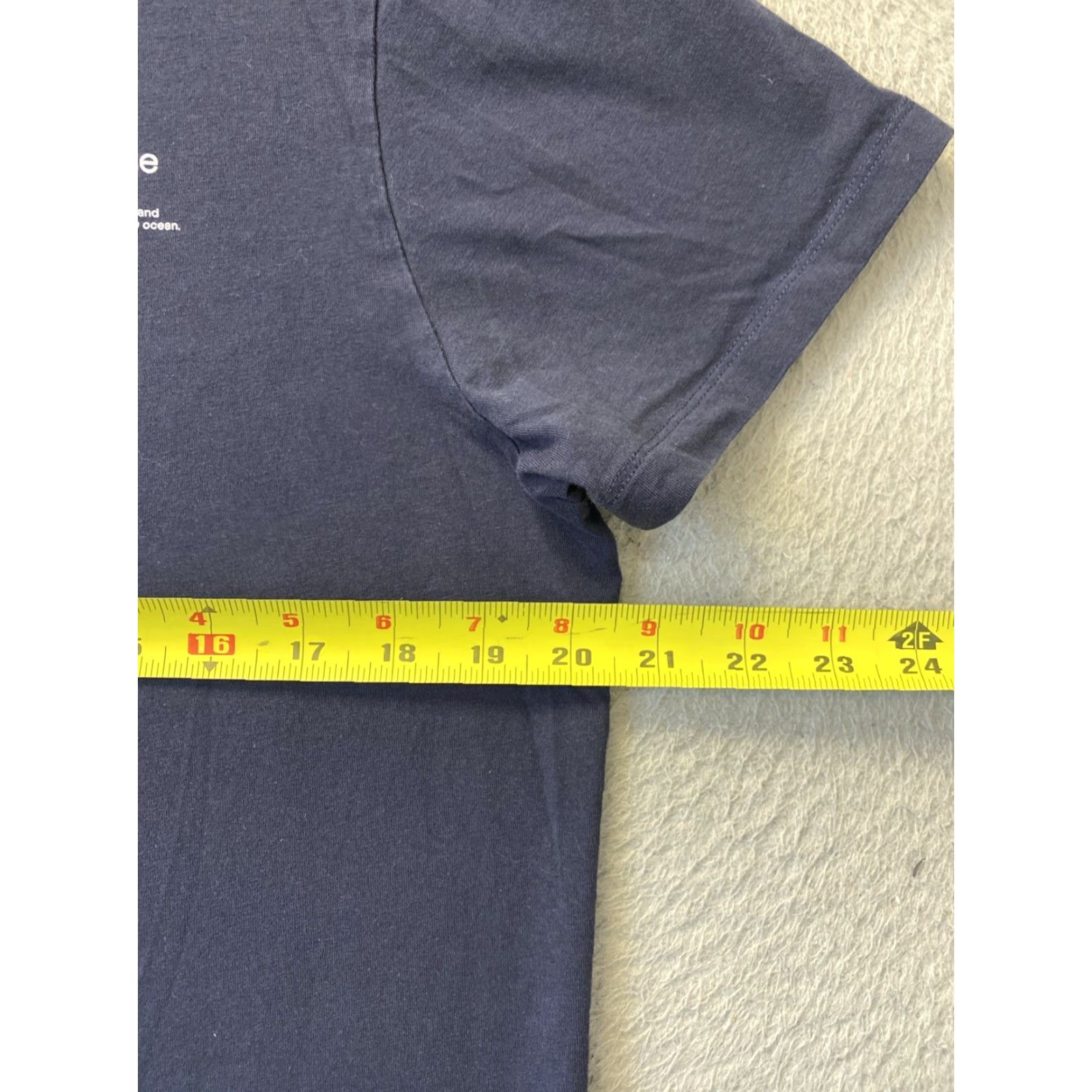 Massimo Dutti VINTAGE Massimo Dutti Navy T-Shirt Unisex Adults M White Casual Smart Style Size M / US 6-8 / IT 42-44 - 4 Thumbnail