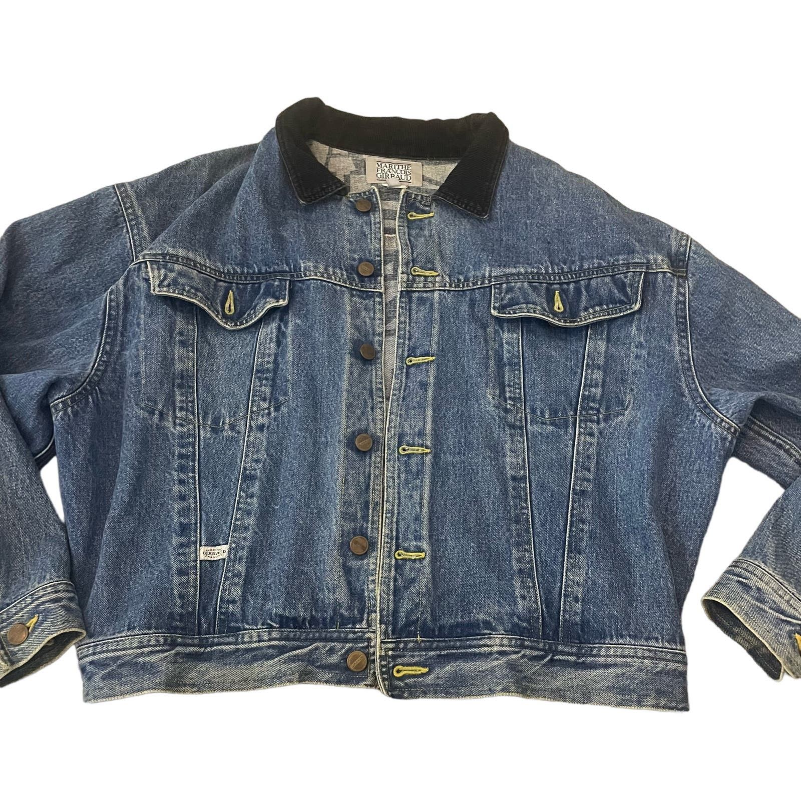 Vintage 2000s Marithe + Francois Girbaud Denim Jacket Womens Size M main image 1