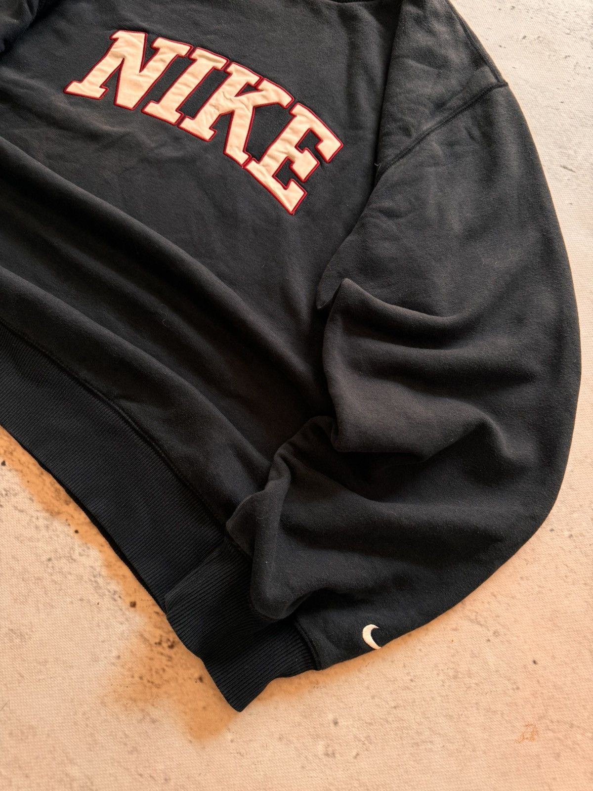 Nike × Vintage NIKE VINTAGE CENTER LOGO OVERSIZE BOXY SWEATSHIRT Size US XL / EU 56 / 4 - 3 Thumbnail
