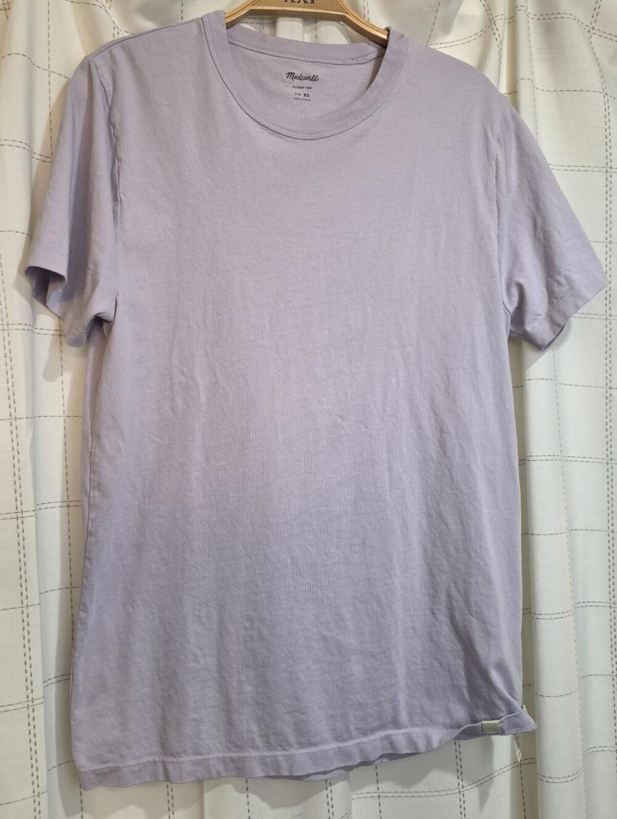 Madewell Madewell Garment-Dyed Allday Crewneck Tee Size US XS / EU 42 / 0 - 2 Thumbnail