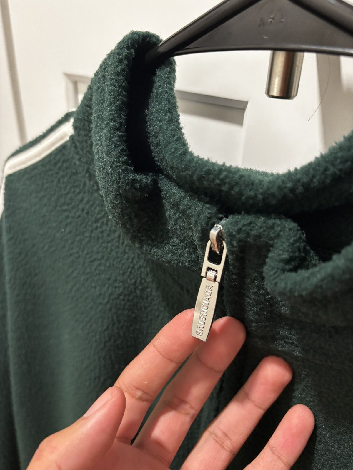 Balenciaga Loop Fleece Zip up Size US L / EU 52-54 / 3 - 4 Thumbnail