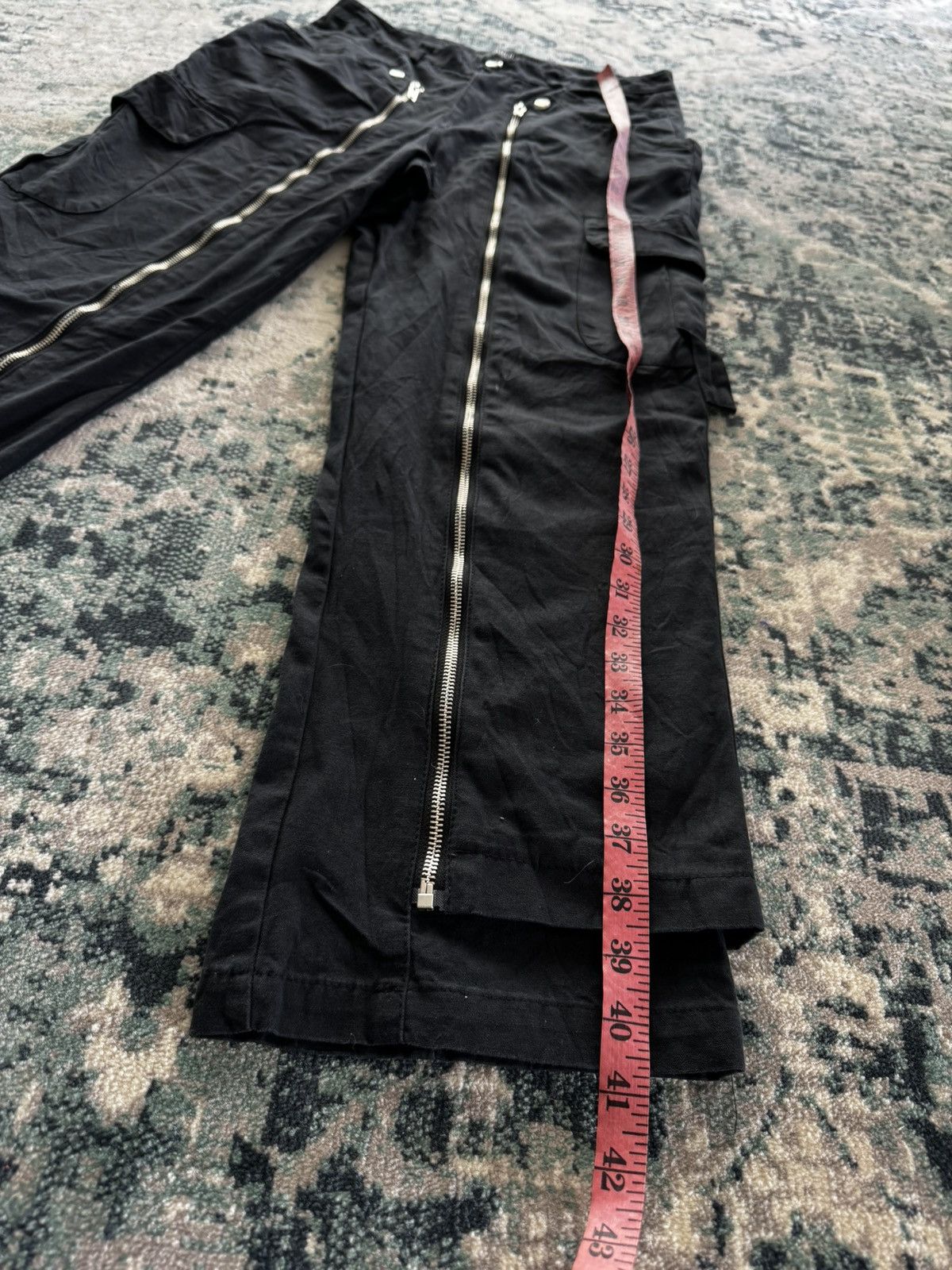 Japanese Brand ARULE MULTIZIPPER BUTTON CARGO PANTS Size US 32 / EU 48 - 7 Thumbnail