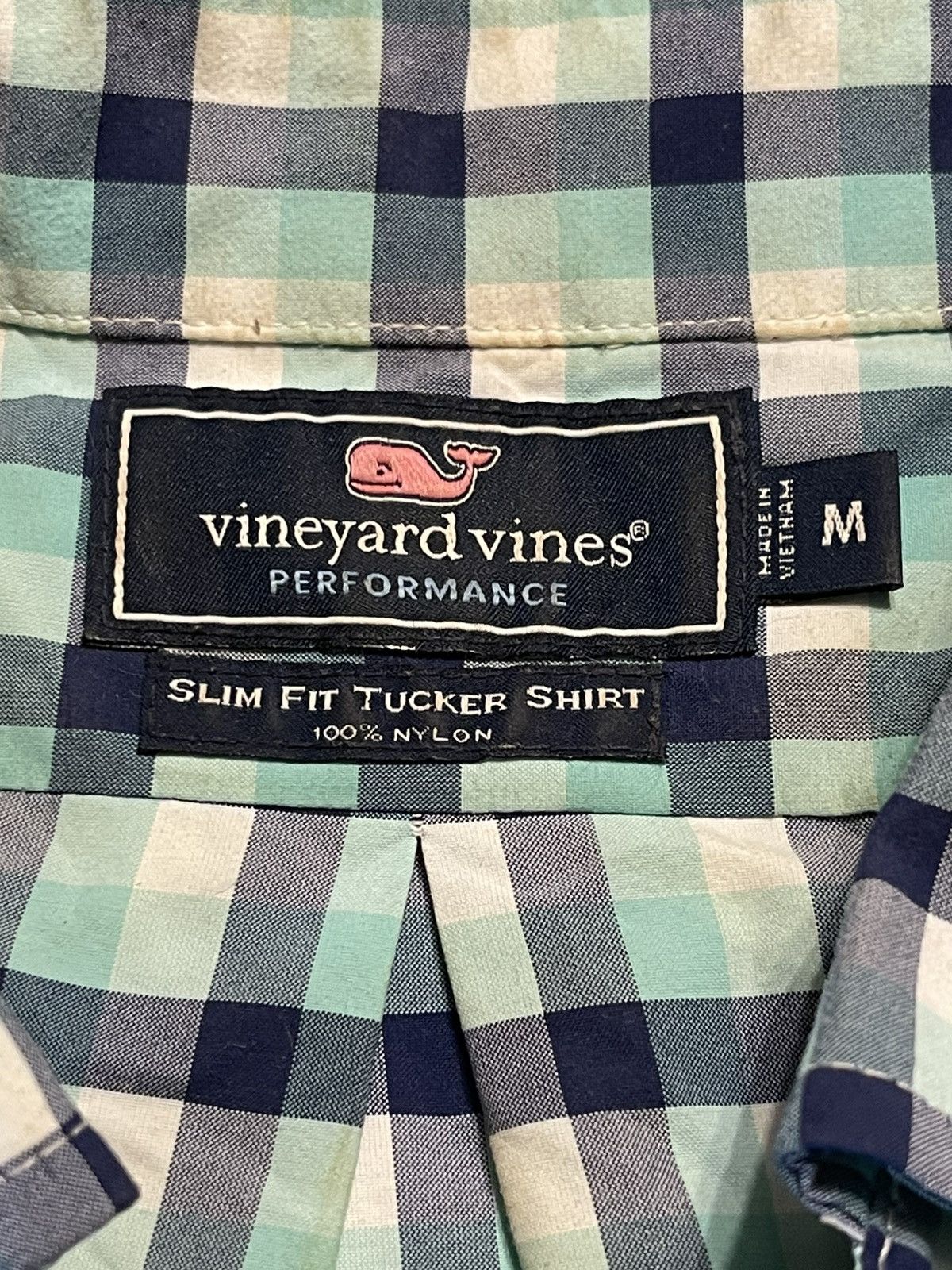 Vineyard Vines Vineyard Vines Men's Slim Fit Tucker Shirt Plaid Button Down Size US M / EU 48-50 / 2 - 7 Thumbnail