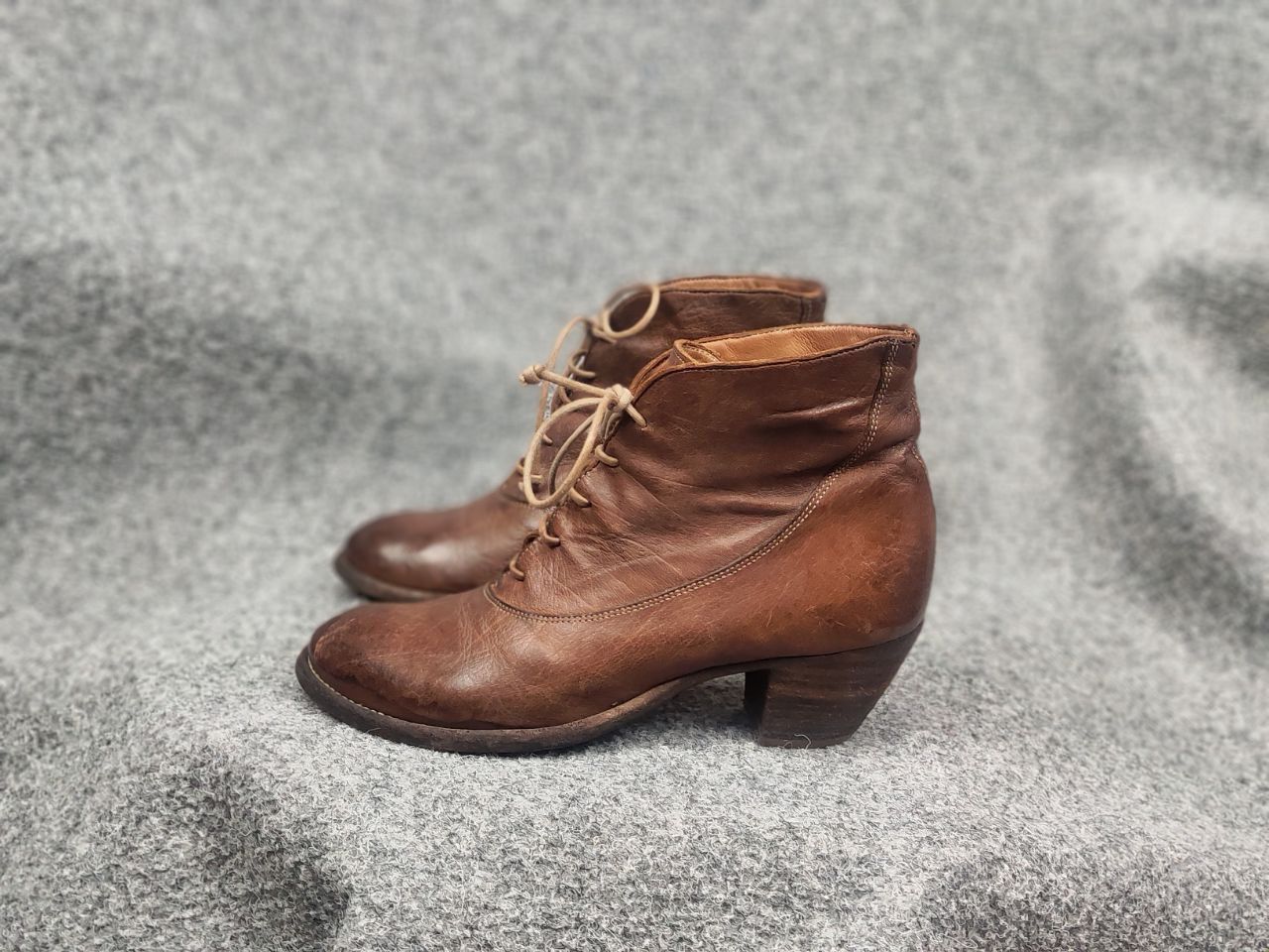 Officine Creative Officine Creative Leather Ankle lace Boots high-heeled Size US 7 / IT 37 - 6 Thumbnail