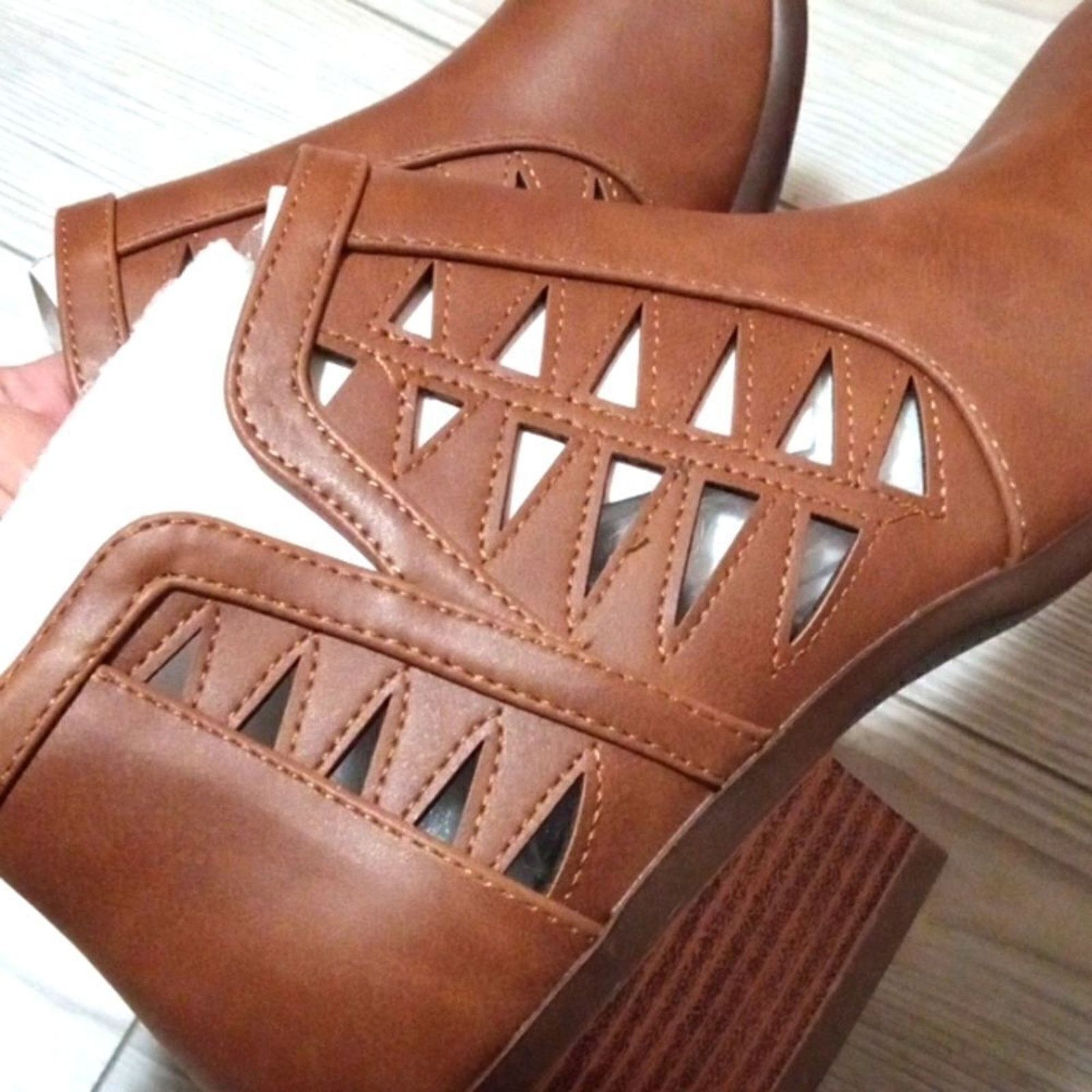 Other (S-3404) Soda CHANCE Womens Booties Sz 10 Size US 10 / IT 40 - 8 Thumbnail