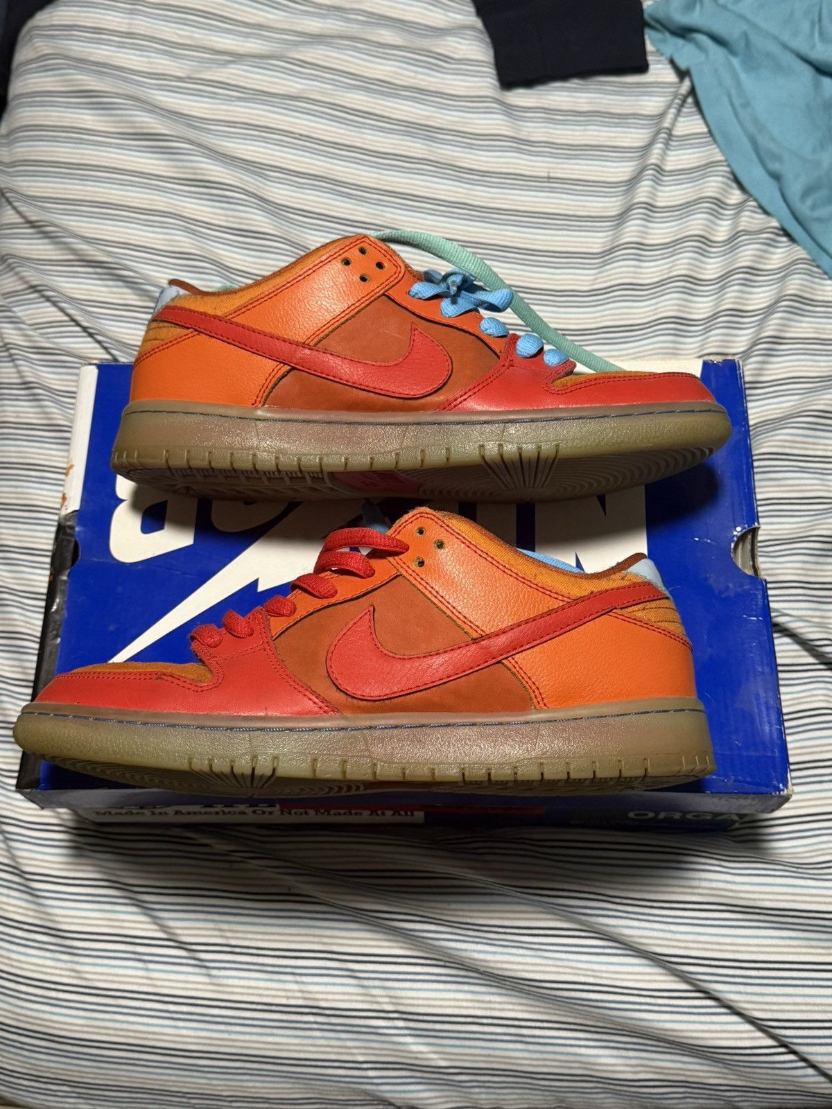 Nike Nike SB Dunk “Fire and Ice” 2013 Size US 10 / EU 43 - 3 Thumbnail