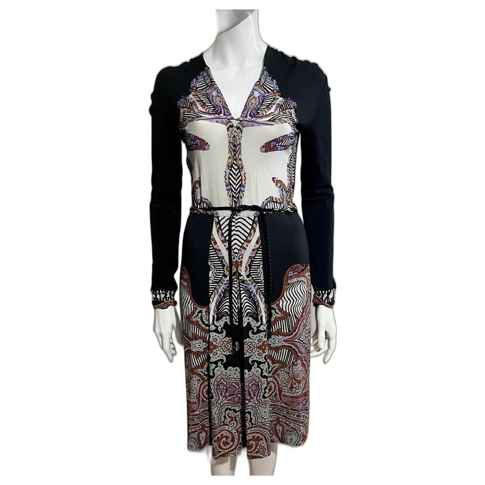 Etro Etro abstract floral dress Size S / US 4 / IT 40 - 1 Thumbnail