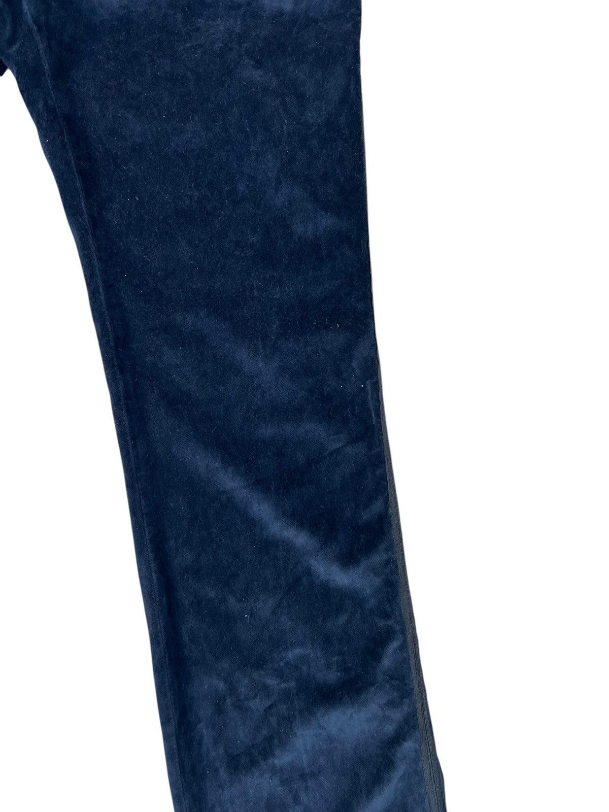 Dolce & Gabbana Dolce & Gabbana Italy Side Striped Velvet Trouser Pant Size US 30 / EU 46 - 9 Thumbnail