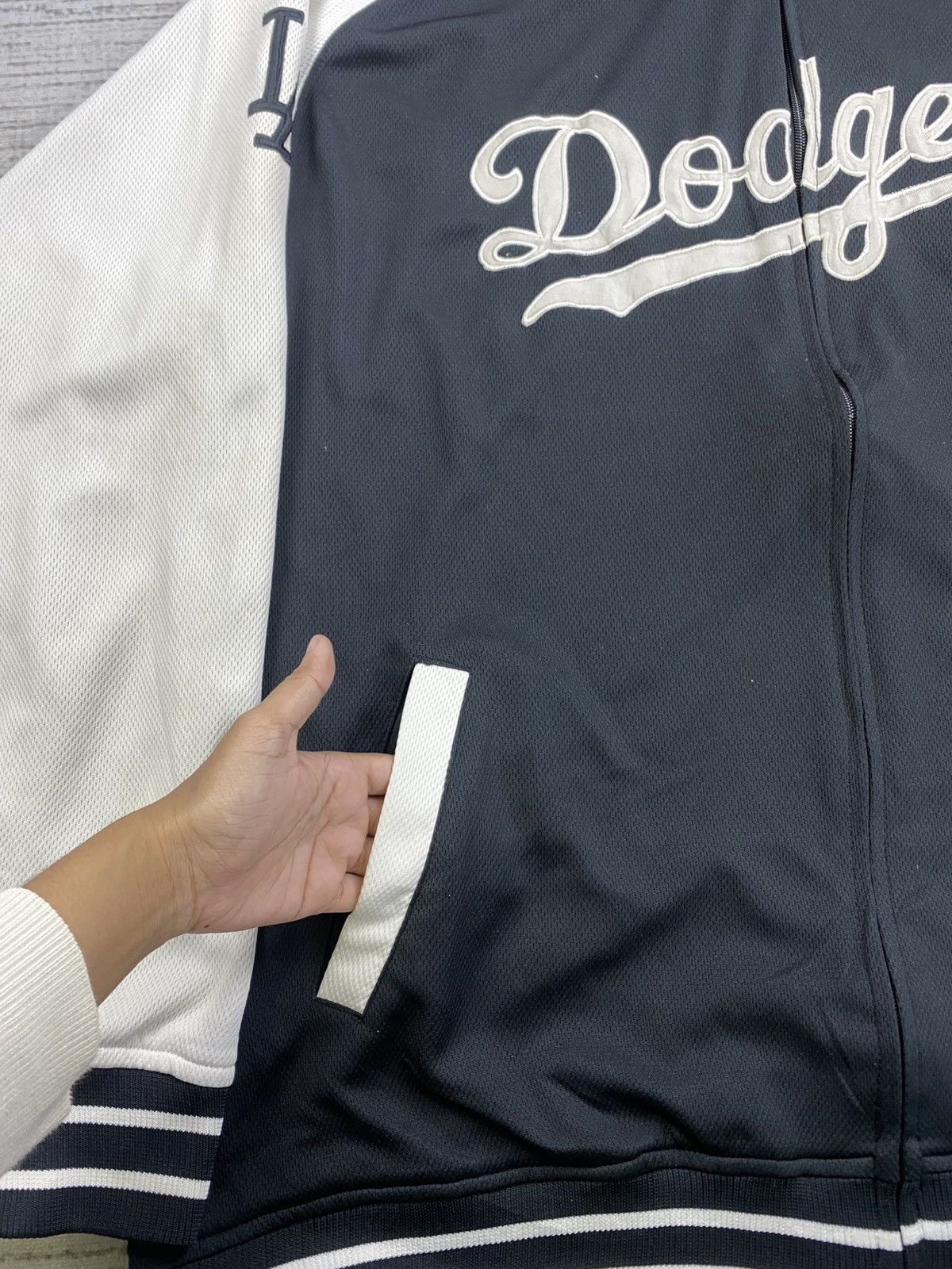 Japanese Brand × Vintage Vintage Stitches L.A Dodgers Varsity Style Jacket #X20 Size US XL / EU 56 / 4 - 8 Thumbnail