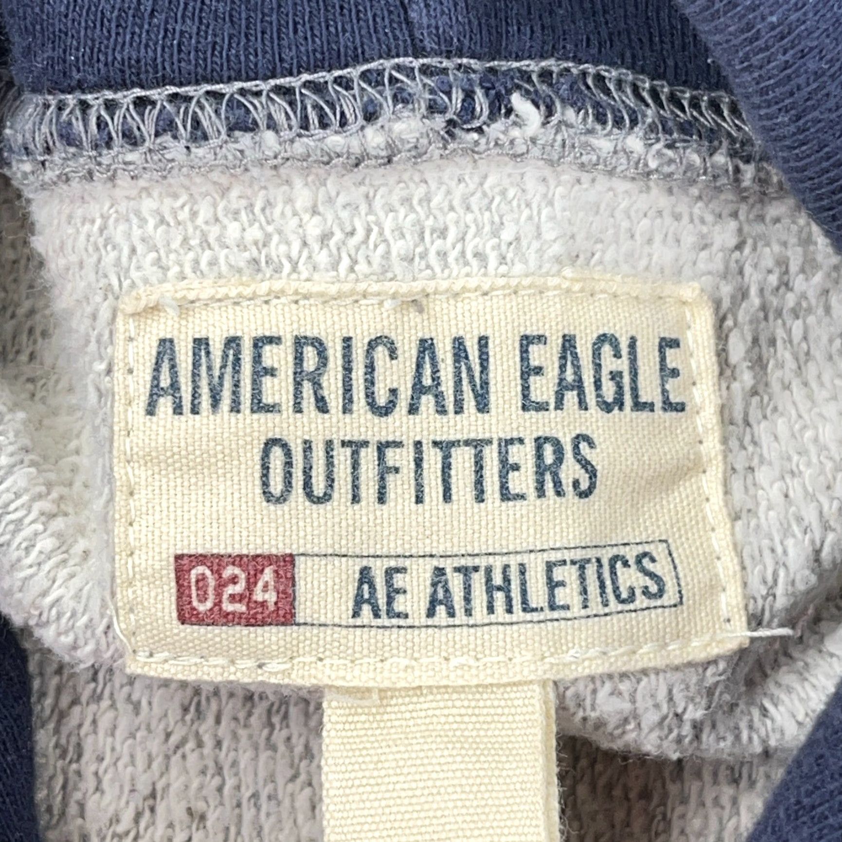 American Eagle Outfitters VINTAGE American Eagle Hoodie Men L Gray Blue Sweatshirt Spellout Grunge Embroidered Logo Pullover Hooded All Seasons Size US L / EU 52-54 / 3 - 4 Thumbnail