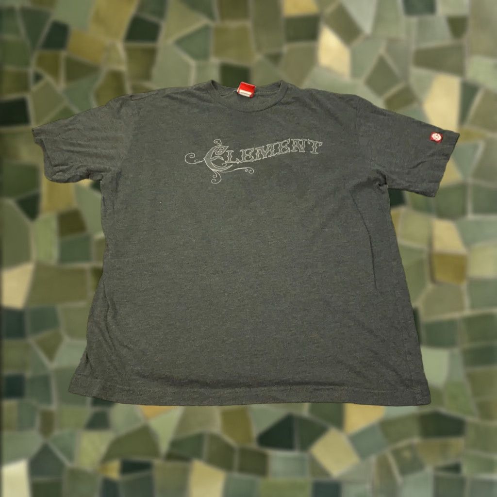 Element Element Mens Shirt XL Gray Short Sleeve Graphic Tee Made In USA Size US XL / EU 56 / 4 - 1 Thumbnail