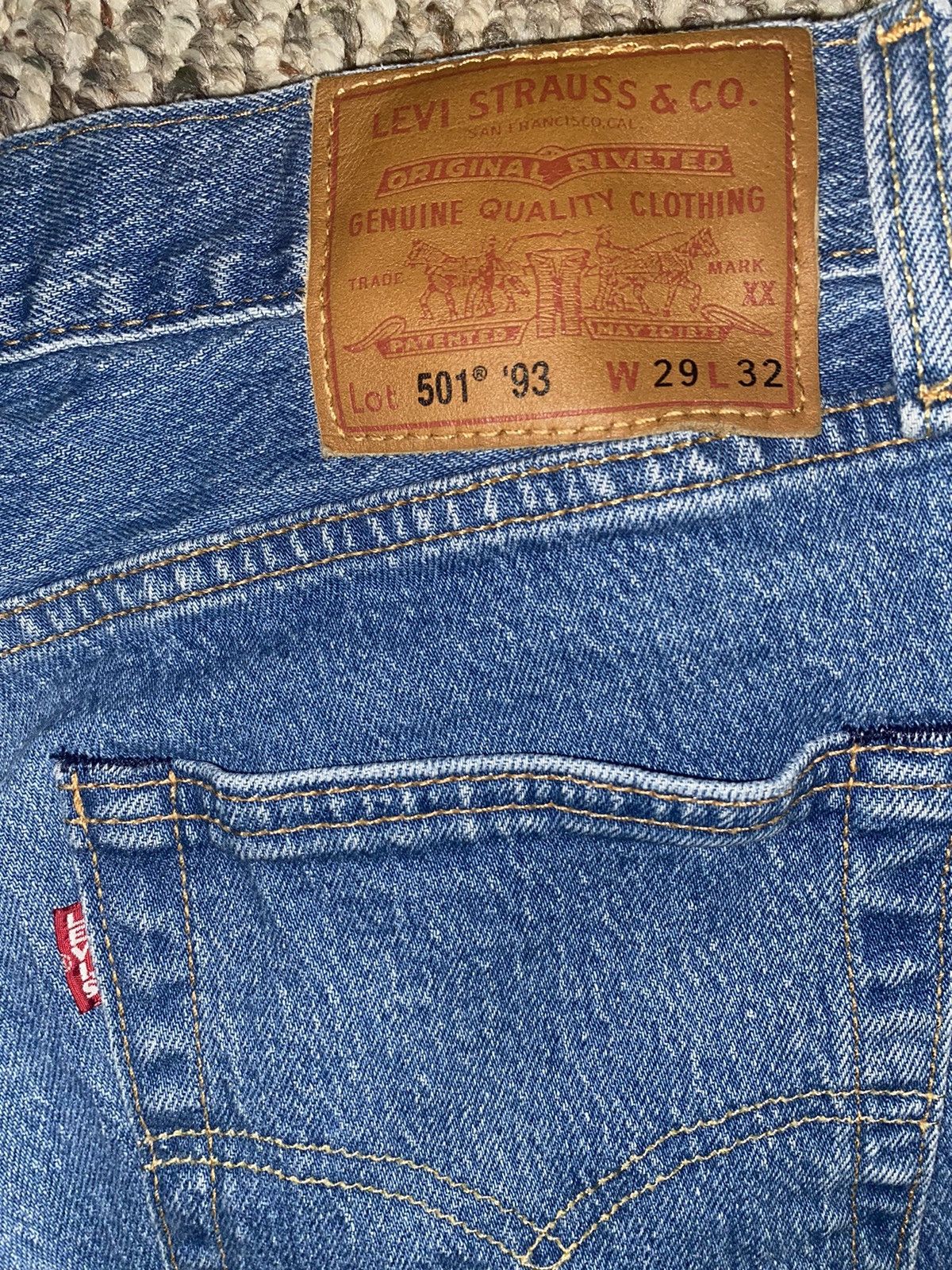 Levi's × Vintage Levi Jeans Size US 29 - 4 Thumbnail