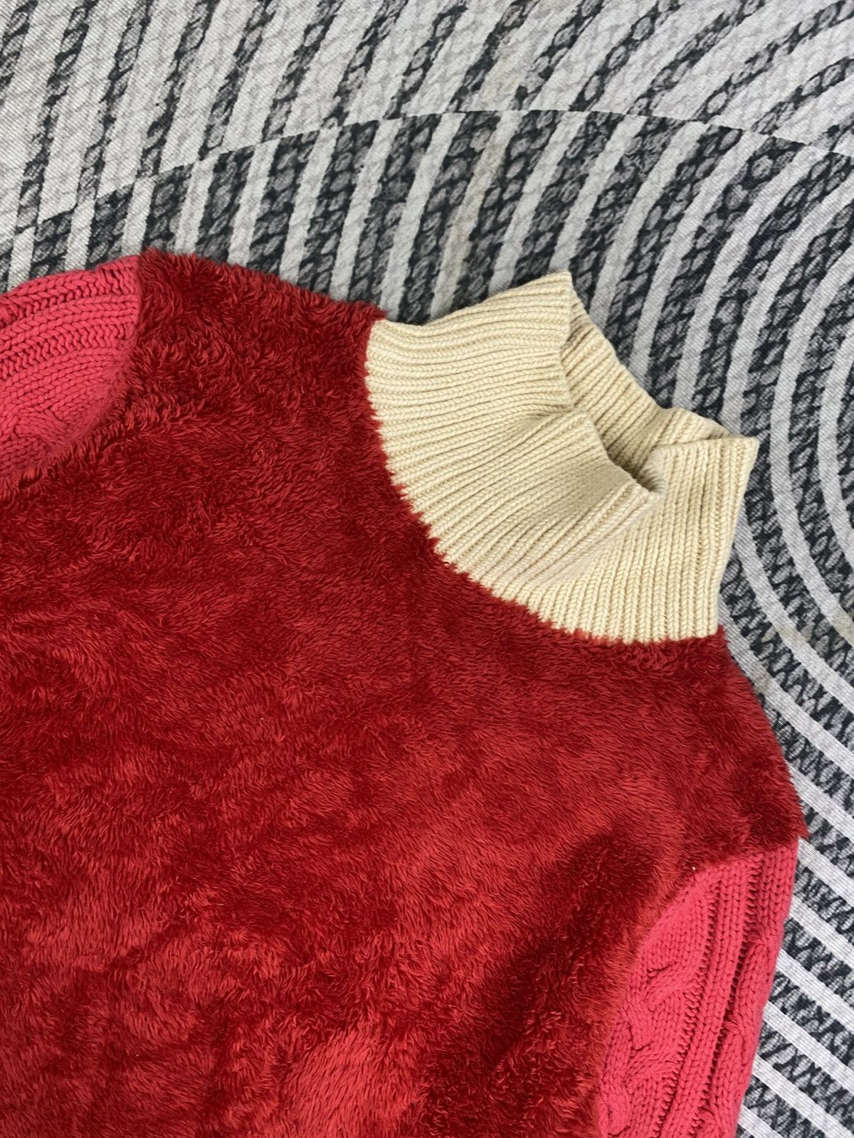 Uniqlo Vintage Uniqlo X Undercover Fleece Knitted Sweater Size US S / EU 44-46 / 1 - 6 Thumbnail