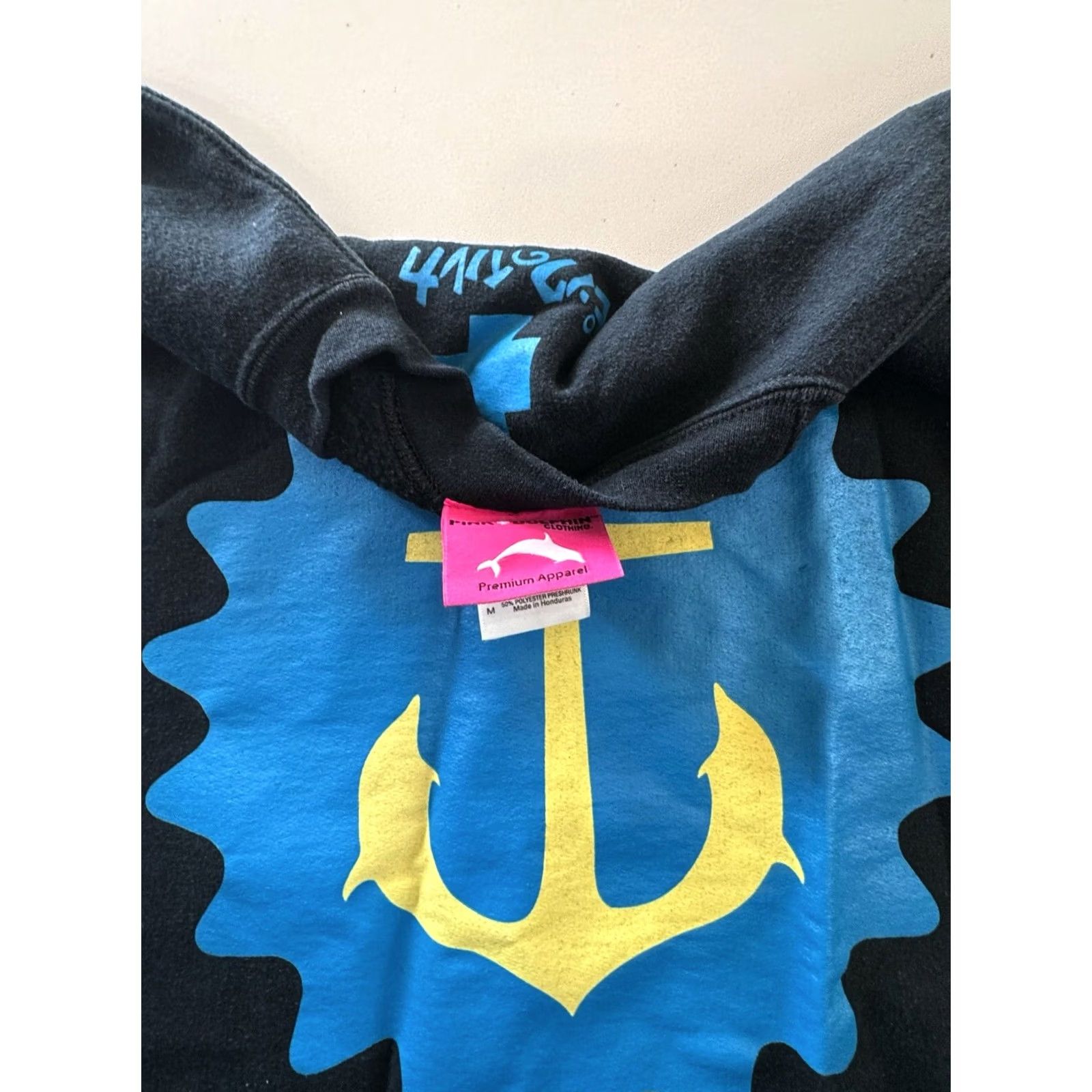 Vintage Pink Dolphin Sweater Sweat Shirt Medium M Mens Sharp Size US M / EU 48-50 / 2 - 5 Thumbnail