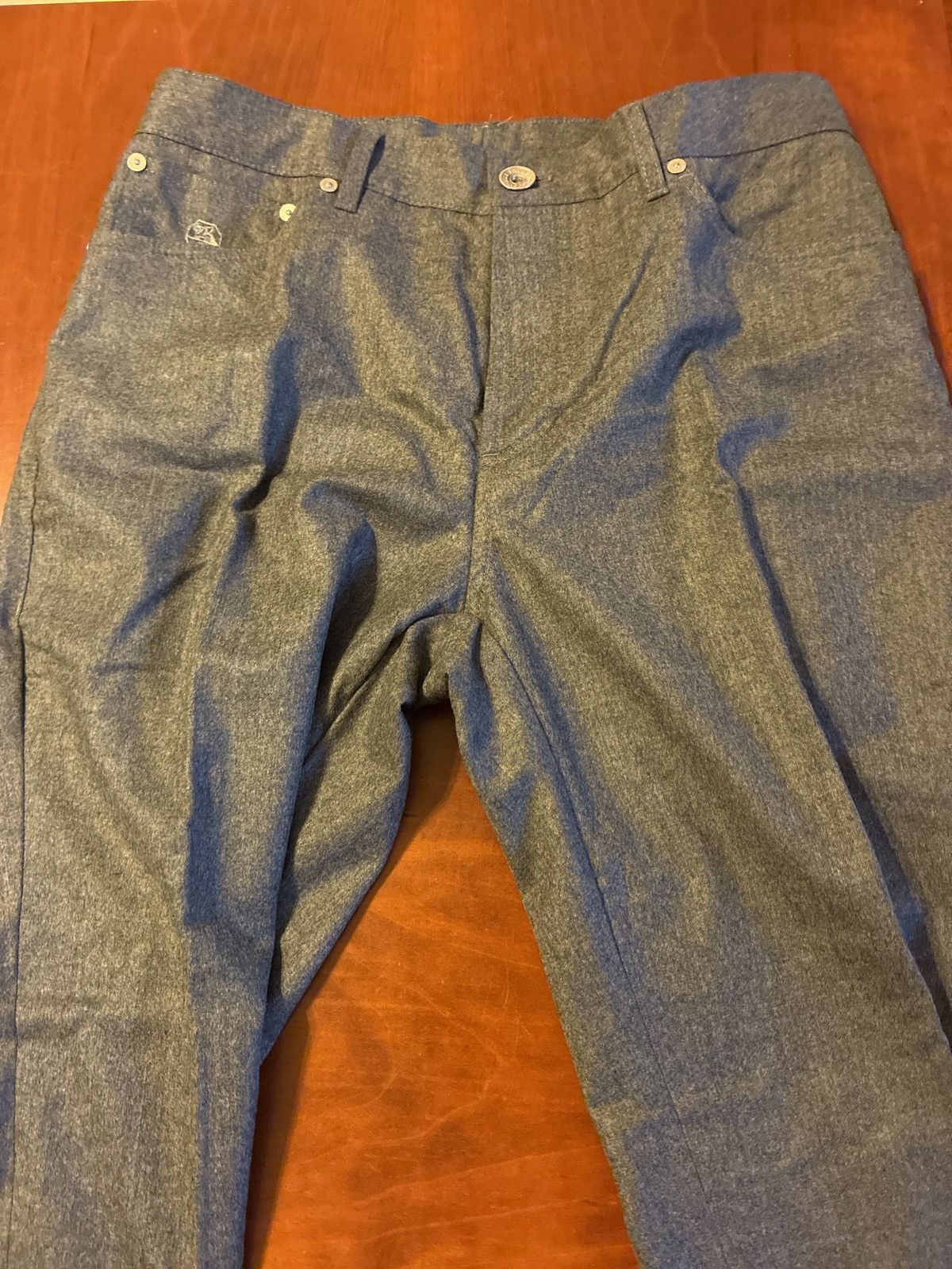 Brunello Cucinelli Brunello Cucinelli 5 Pocket Wool Pants New EU46/US30 Size US 30 / EU 46 - 2 Thumbnail