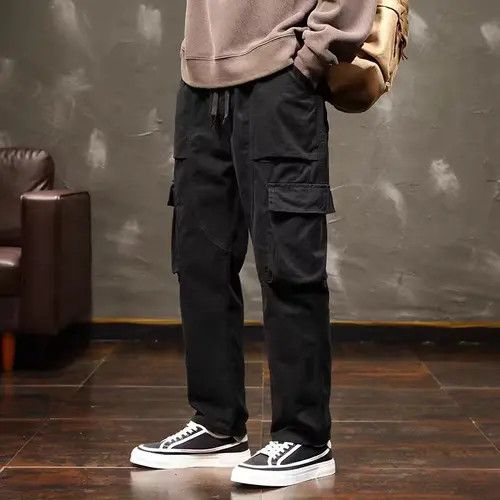 Japanese Brand Madoka x Misa Black High Street Vintage Loose Casual Pants Size US 32 / EU 48 - 2 Thumbnail