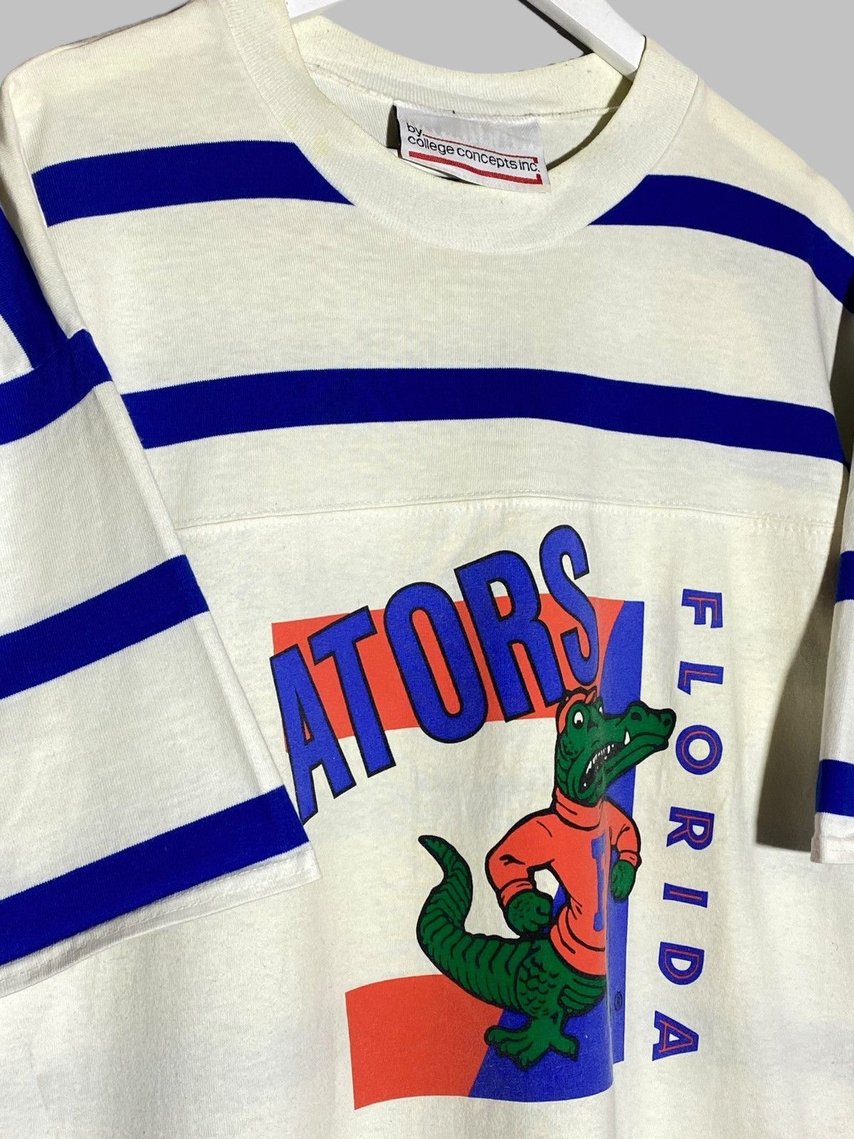 MLB Vintage 90s Florida Gators By College Concepts Rare T-Shirt Size US XL / EU 56 / 4 - 3 Thumbnail
