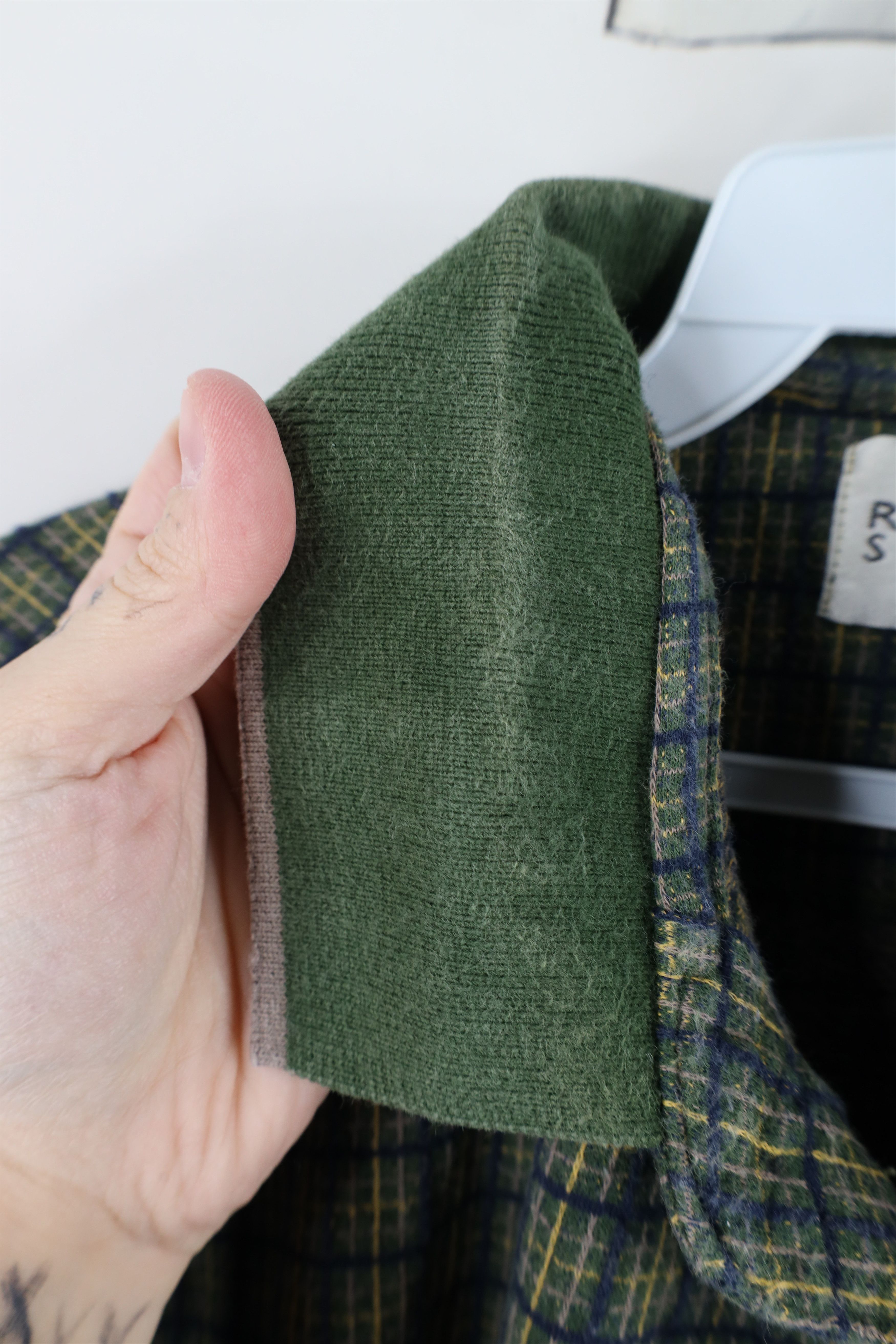 Vintage Vintage 90s Streetwear Checkered Knit Collared Polo Shirt Size US L / EU 52-54 / 3 - 8 Thumbnail
