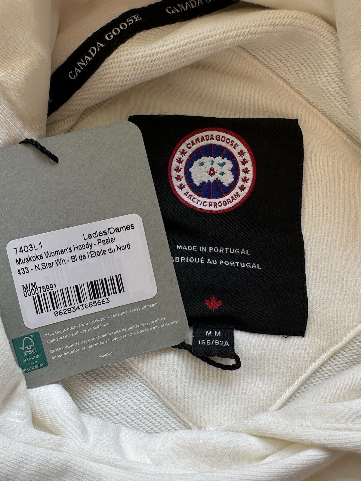 Canada Goose Canada Goose Pastel Muskoka Hoodie Size Womens Medium Retai Size M / US 6-8 / IT 42-44 - 4 Thumbnail