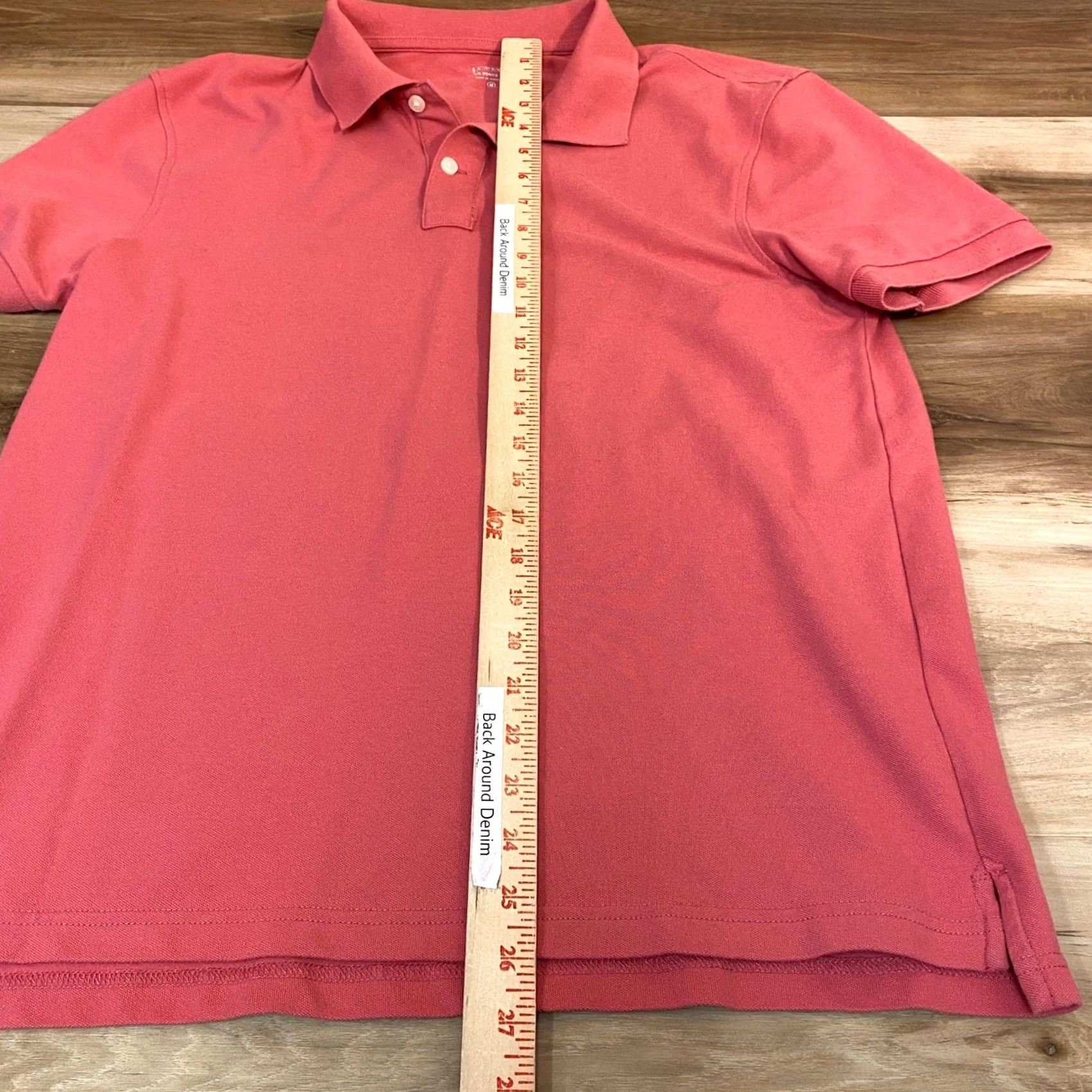 J.Crew J.Crew Polo Shirt Mens Pink Coral Short Sleeve Cotton Blend Flex Pique Shirt M Regular Chest 41 in Button Collar Knit Classic Size US M / EU 48-50 / 2 - 4 Thumbnail
