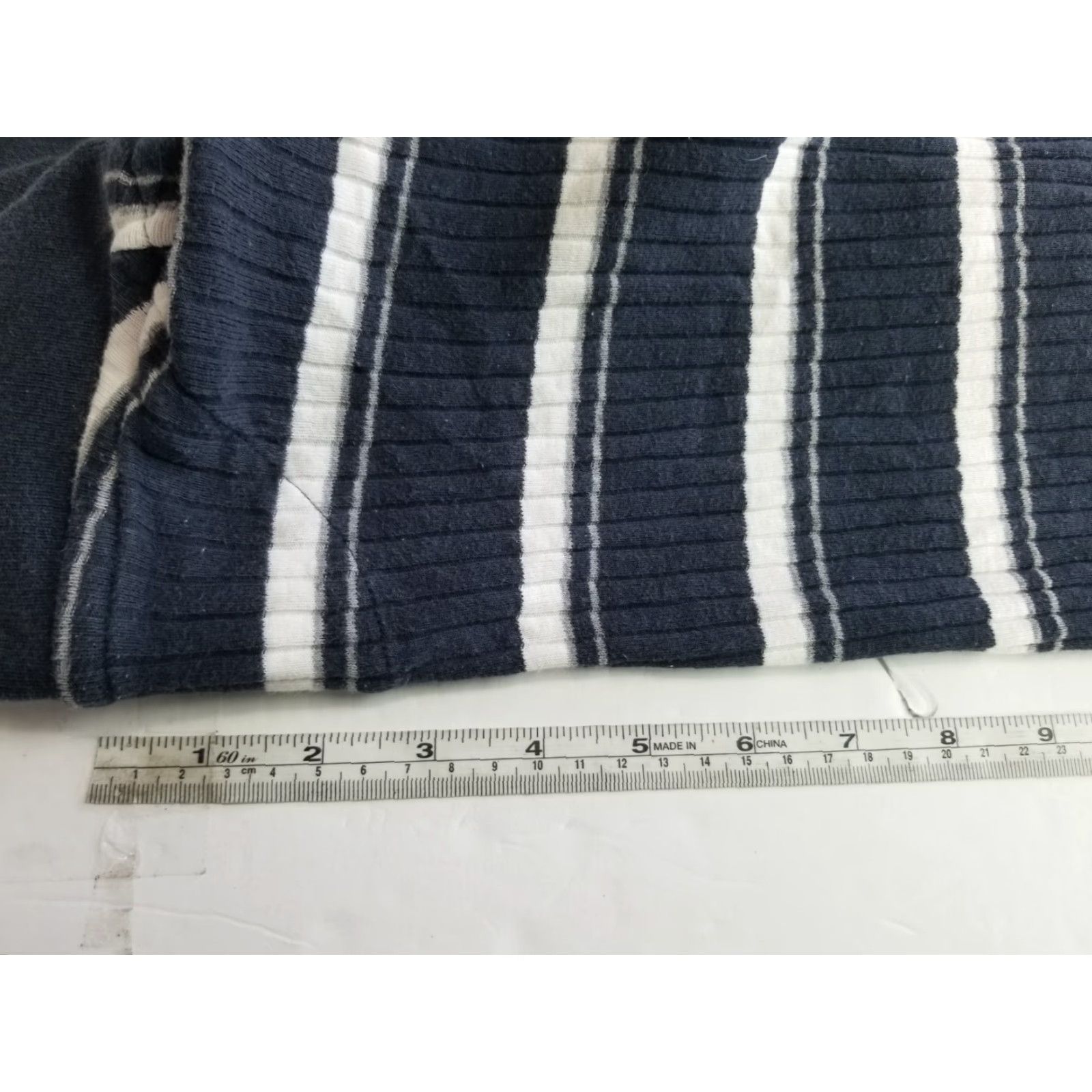 Ralph Lauren VINTAGE Chaps Ralph Lauren Shirt Men’s Button-Up Short Sleeve Cotton Blend Blue White Striped 1990s Large Mens Size US L / EU 52-54 / 3 - 5 Thumbnail