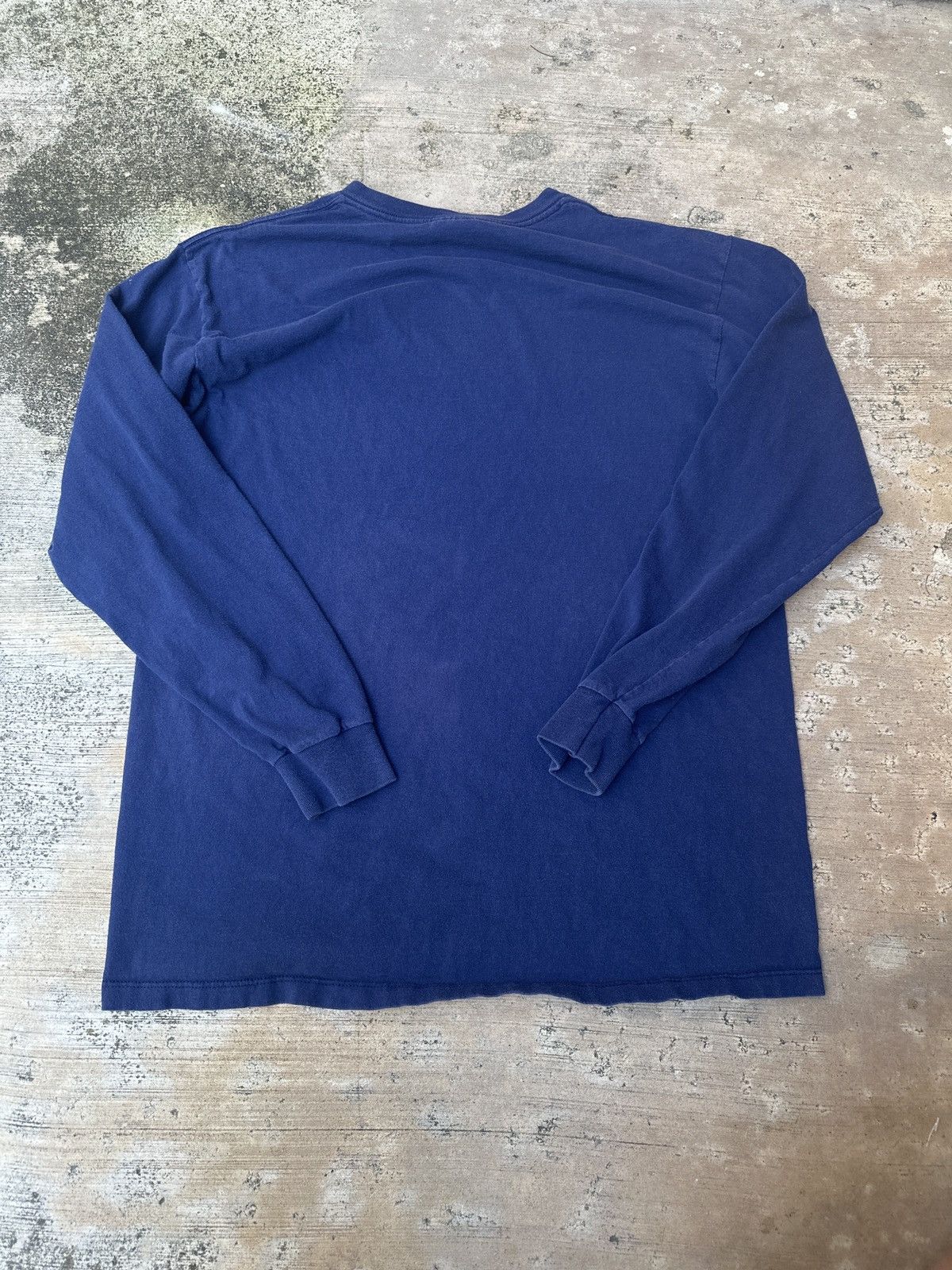Adidas × Vintage Vintage 90s Embroidered Adidas Longsleeve T-Shirt Size US L / EU 52-54 / 3 - 3 Thumbnail