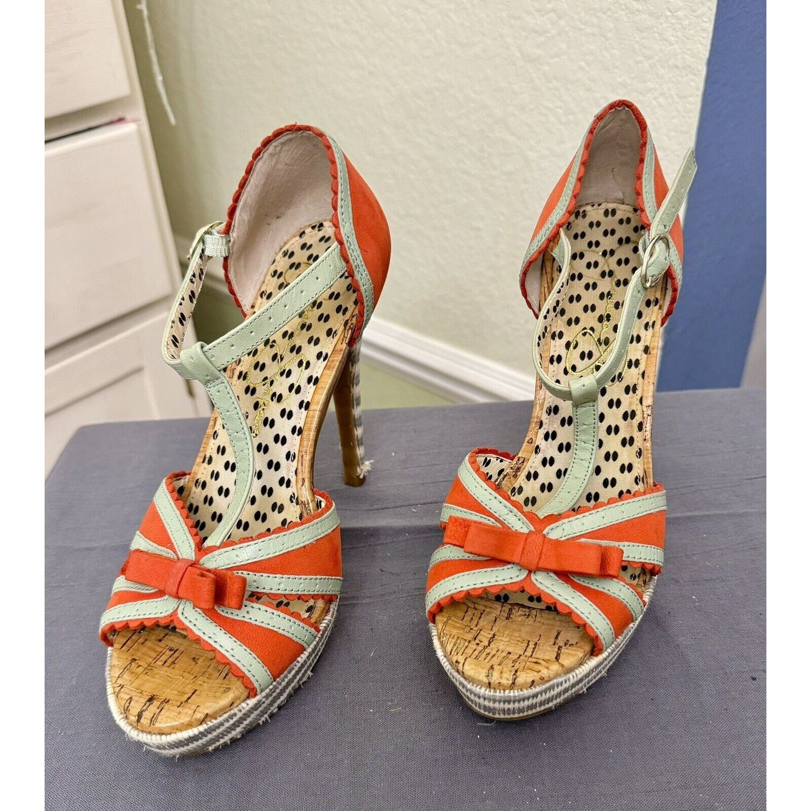 Jessica Simpson Jessica Simpson Britt Platform Sandals Heels - Size 6 Size US 6 / IT 36 - 4 Thumbnail