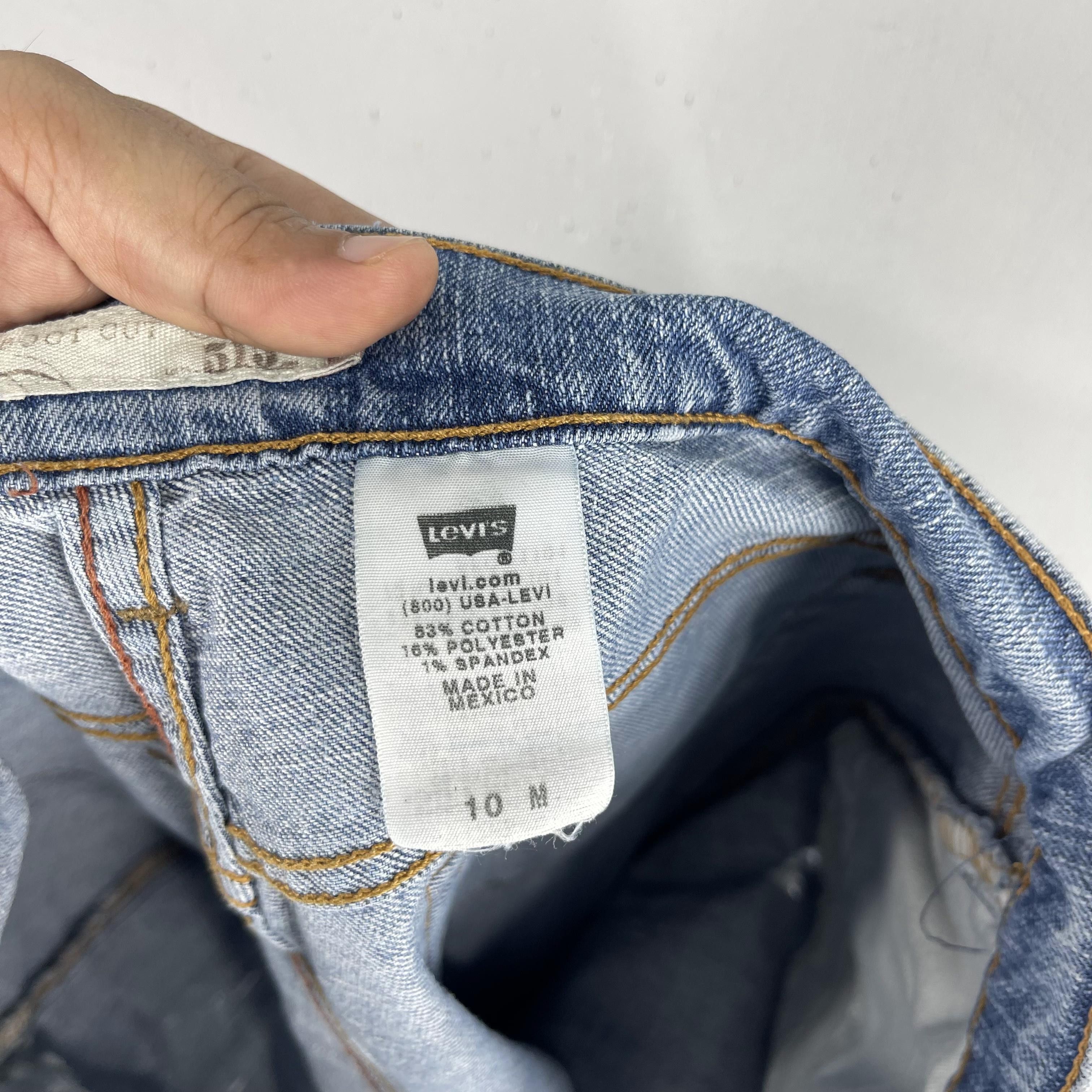 Levi's × Vintage W31 L31 Vintage Levis 515 Distressed Bootcut Jeans Size 31" - 4 Thumbnail