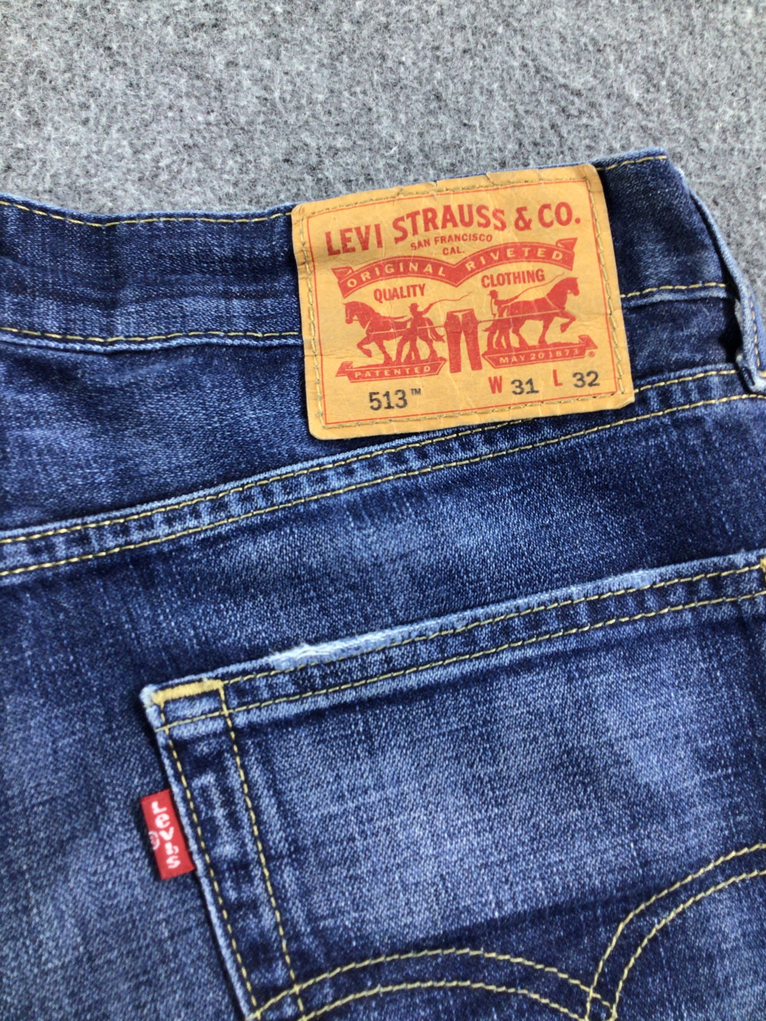 Levi's Vintage Levis 513 Jeans-J653 Size US 32 / EU 48 - 5 Thumbnail