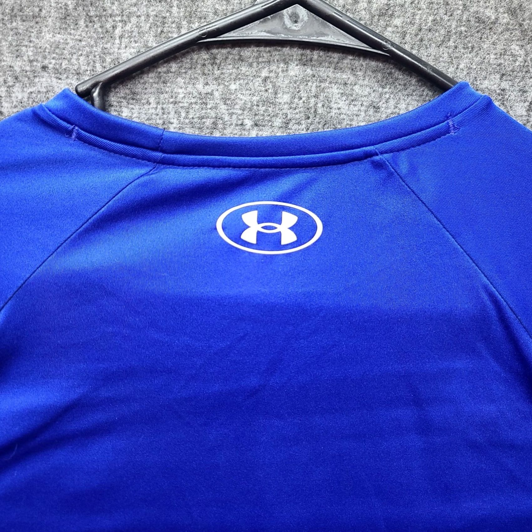 Under Armour Under Armour T Shirt Mens M Short Sleeve HeatGear Athleisure Casual Blue Knit Cotton Blend Logo Regular Fit Crew Neck Short Sleeve City Sports 90s Size US M / EU 48-50 / 2 - 6 Thumbnail