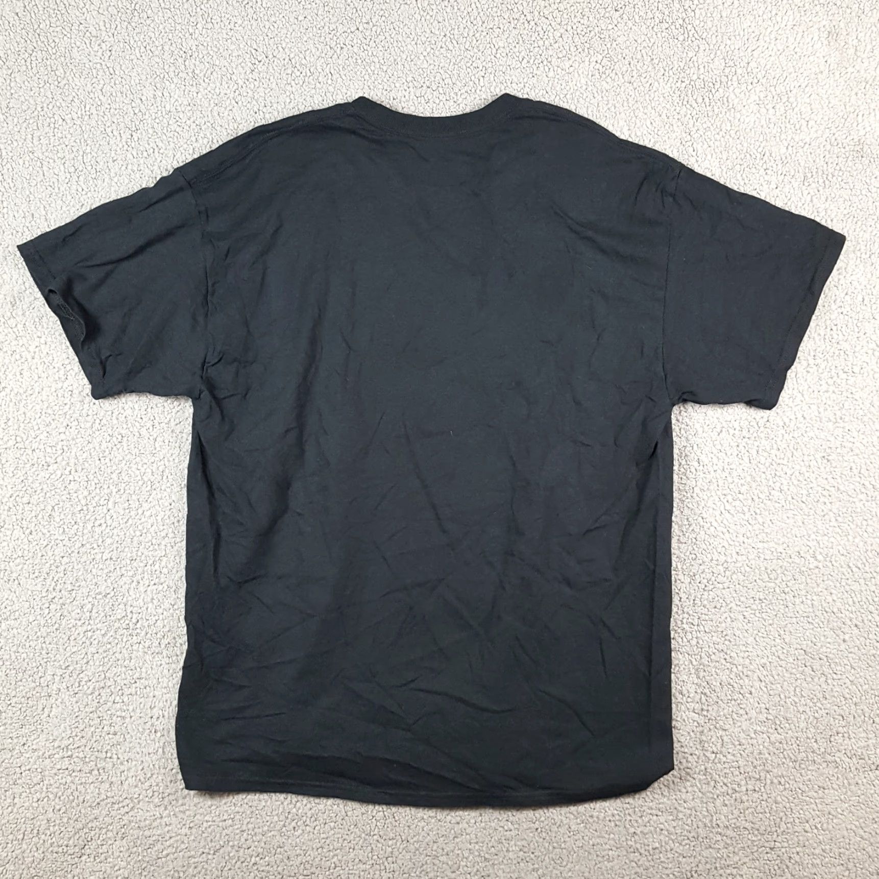 Gildan Vintage Gildan Men's T-Shirt XL Black Retro 90s Y2K Music Art Tiger Skull Logo Size US XL / EU 56 / 4 - 3 Thumbnail