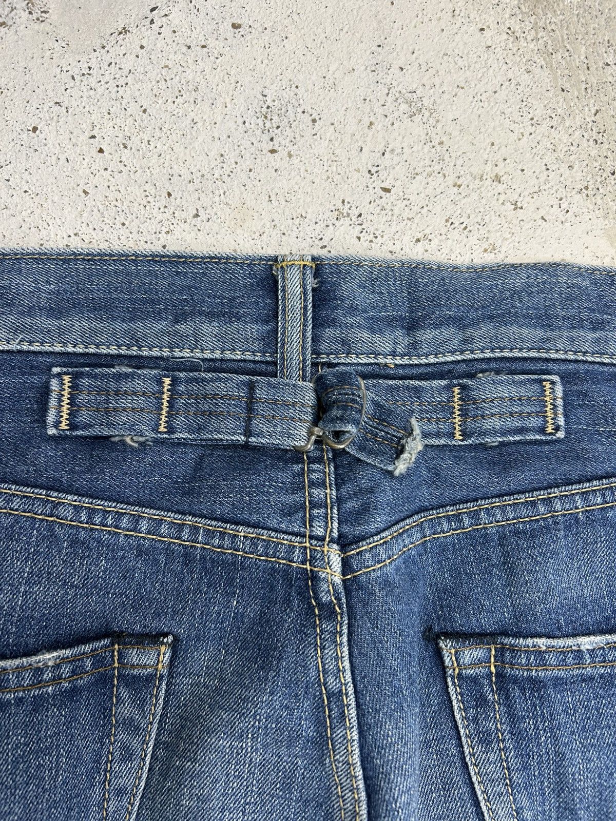 Edwin Edwin 505z Selvedge Buckle Back Baggy Denim Orange Tab Size US 35 - 20 Thumbnail