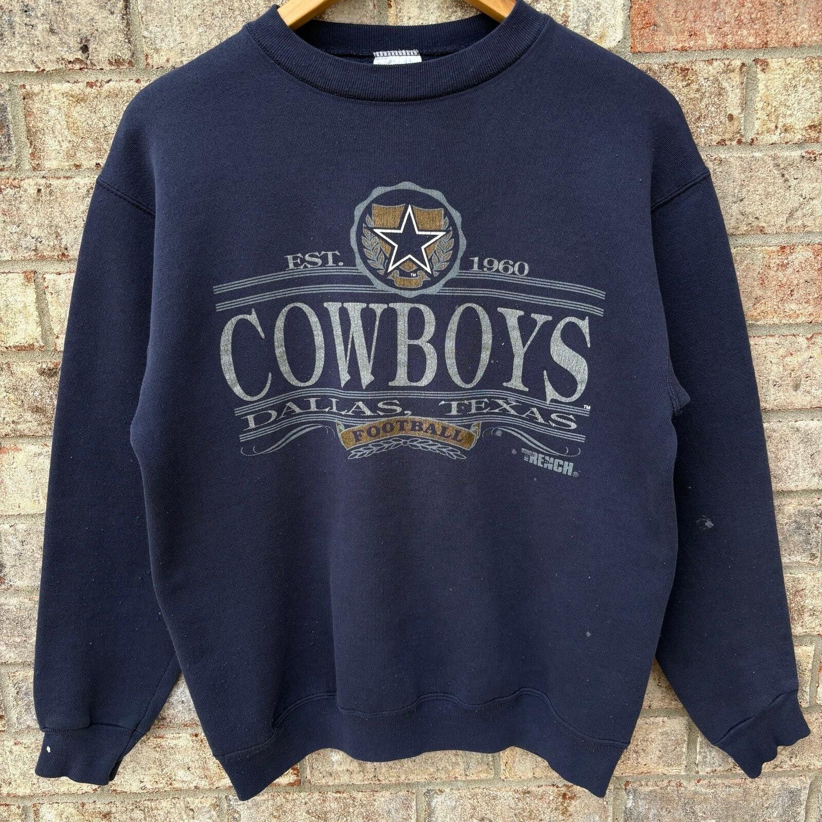 American Trench Vintage 90s Dallas Cowboys sweatshirt Size US M / EU 48-50 / 2 - 1 Thumbnail