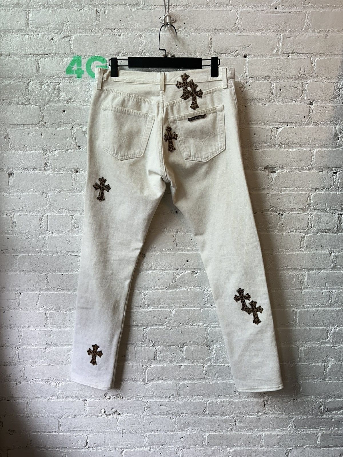 Chrome Hearts CHROME HEARTS CROSS CHEETAH PATCH JEANS Size US 32 / EU 48 - 5 Thumbnail