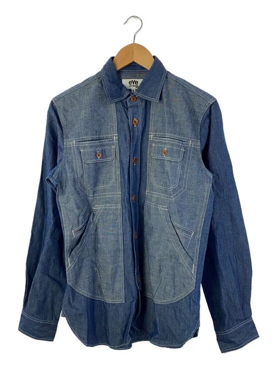 Comme des Garcons × Junya Watanabe Reconstructed Denim Button Shirt Size US S / EU 44-46 / 1 - 1 Thumbnail
